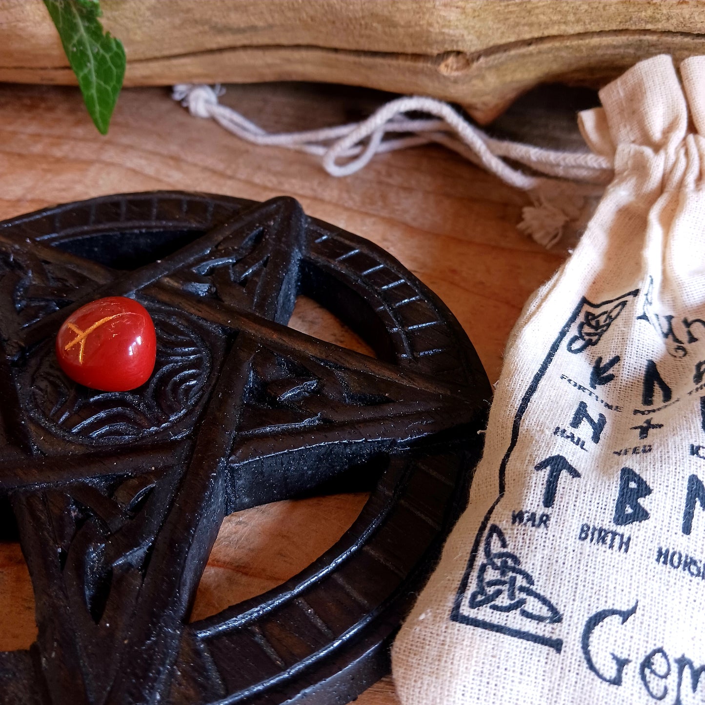 Runes Stone Set | Red Jasper – BuddhaMoon