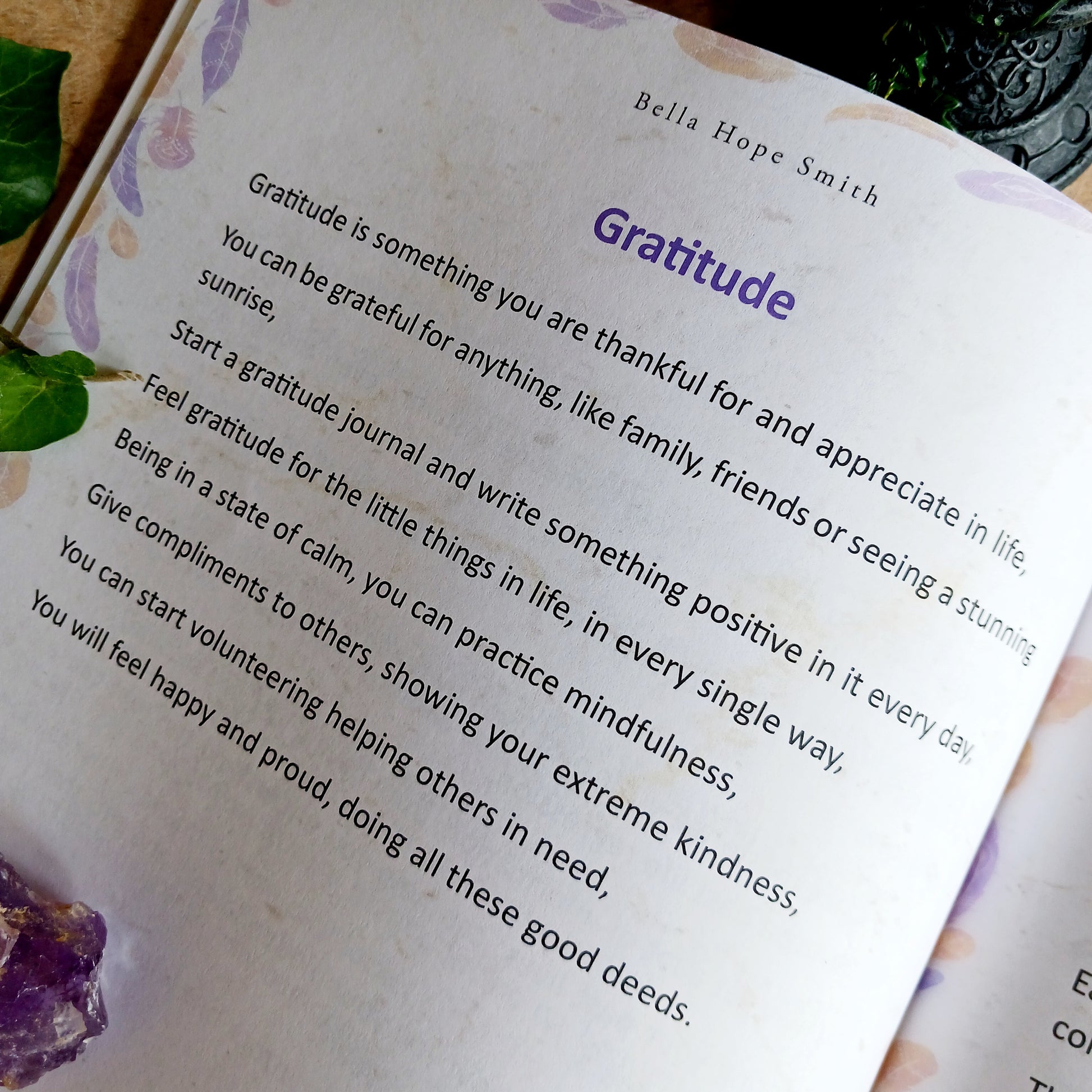 If you love all things spiritual, mystical and poems all on one place, then this lovely book is for you.&nbsp;  There is also space at the back of the book for you to write affirmations, colour in pictures and make a gratitude list as well.  There are many subjects covered in the book from crystals and manifestation, to dowsing and meditation.  A perfect mystical gift for loved ones.&nbsp;