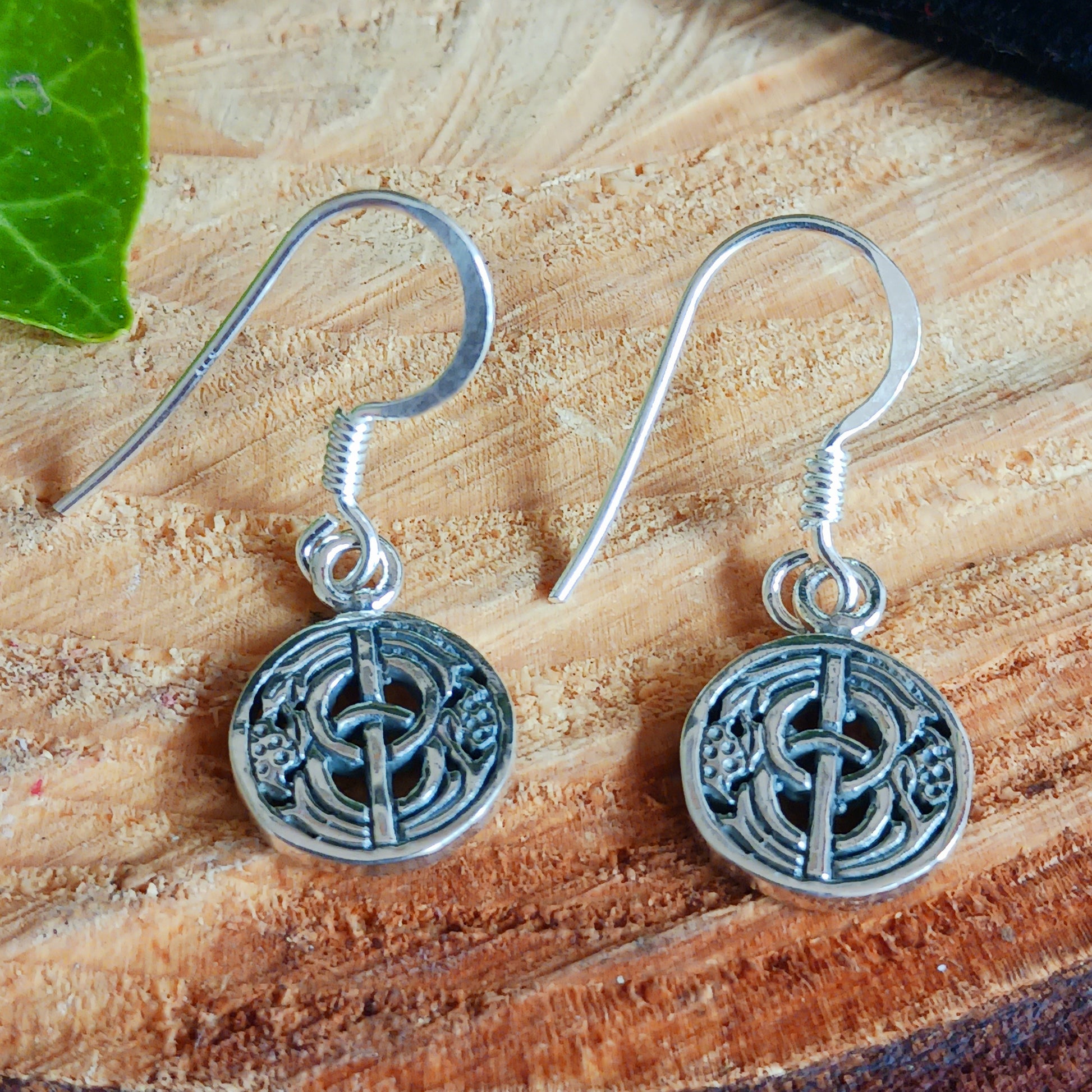 Chalice Well Drop Earrings | 925 Silver