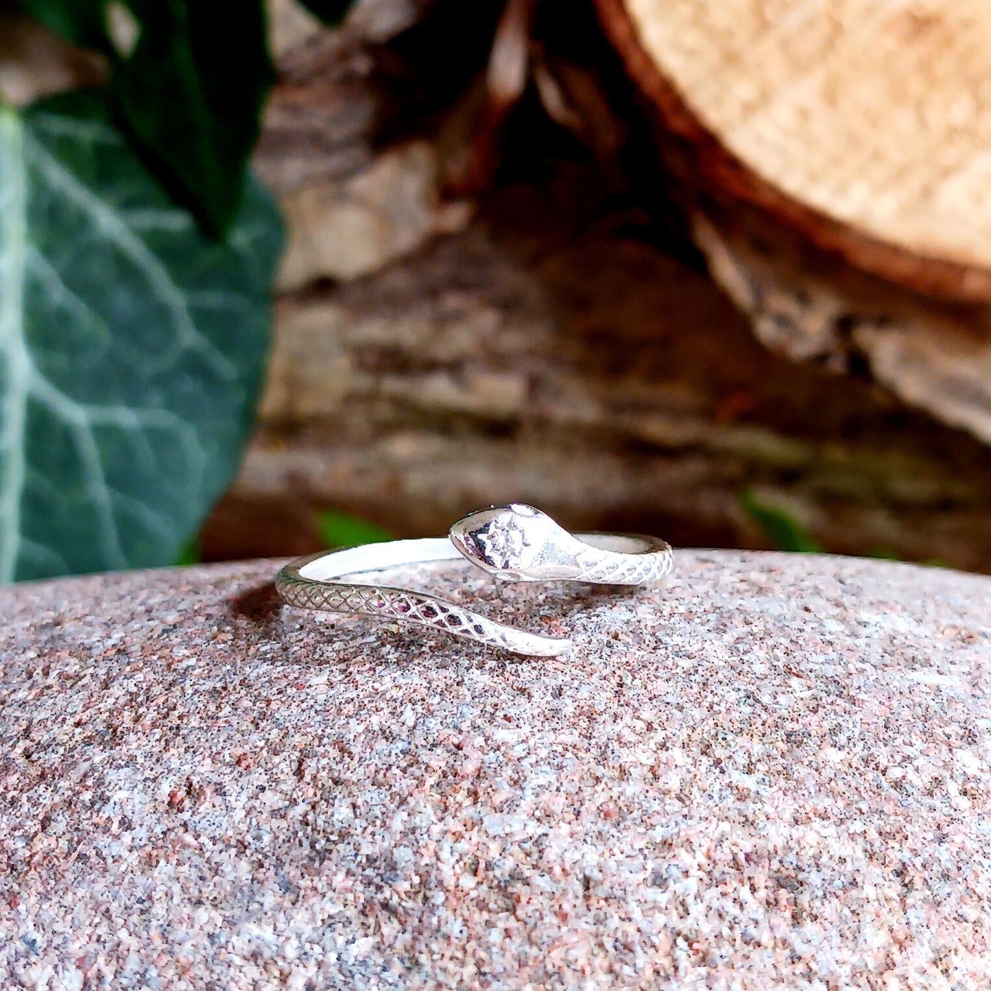 Open Snake Ring | 925 Sterling Silver