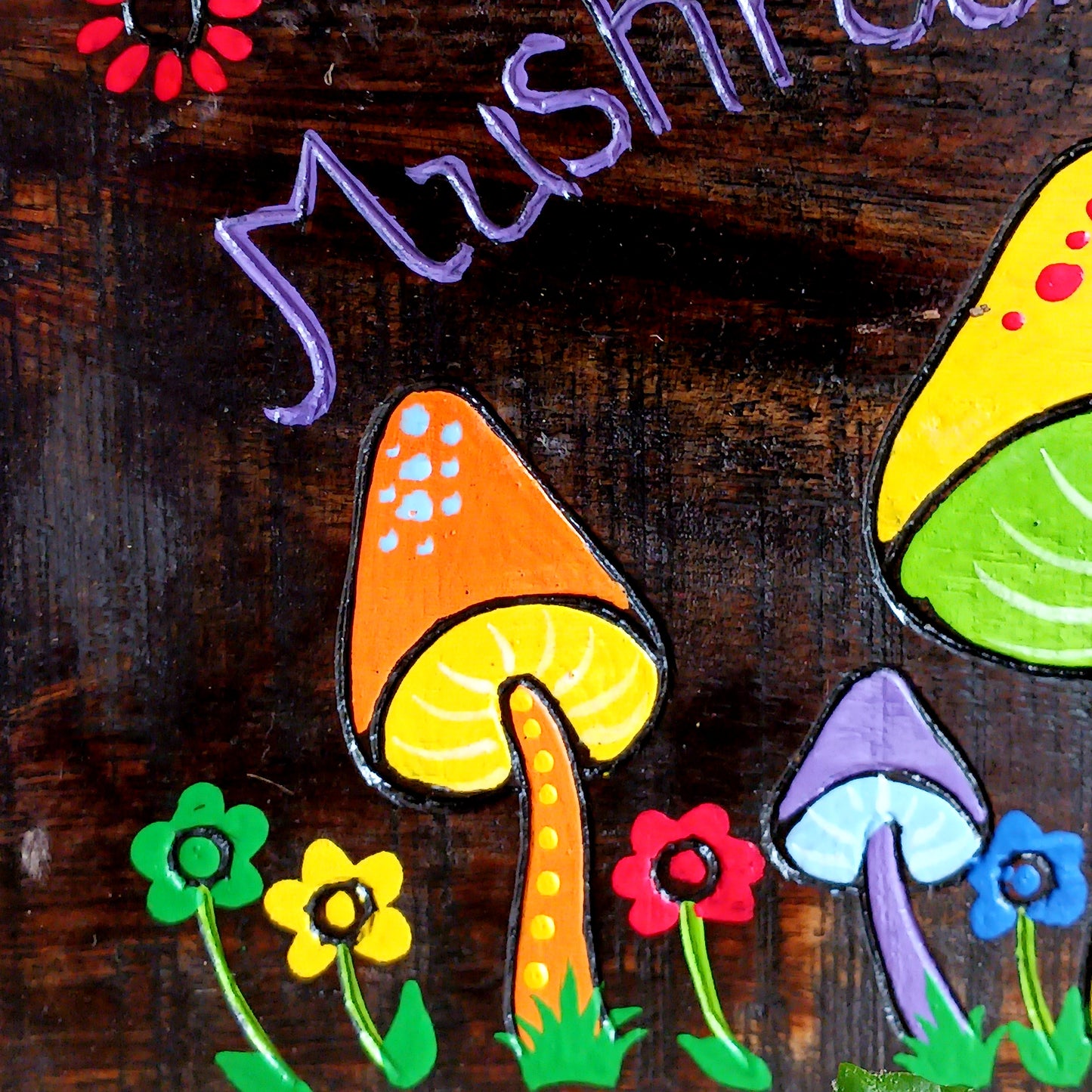 Mushrooms Are Magic Wall Plaque