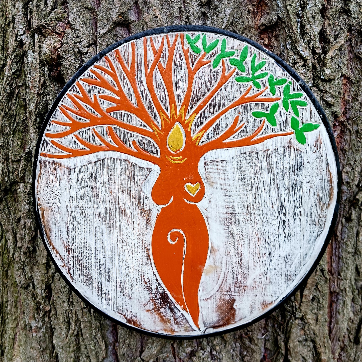 Tree Goddess Wall Plaque | Wall Hanging