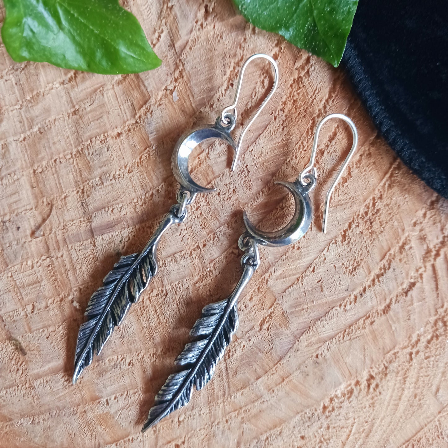 Alchemy Gothic Pagan Dream Catcher Earrings