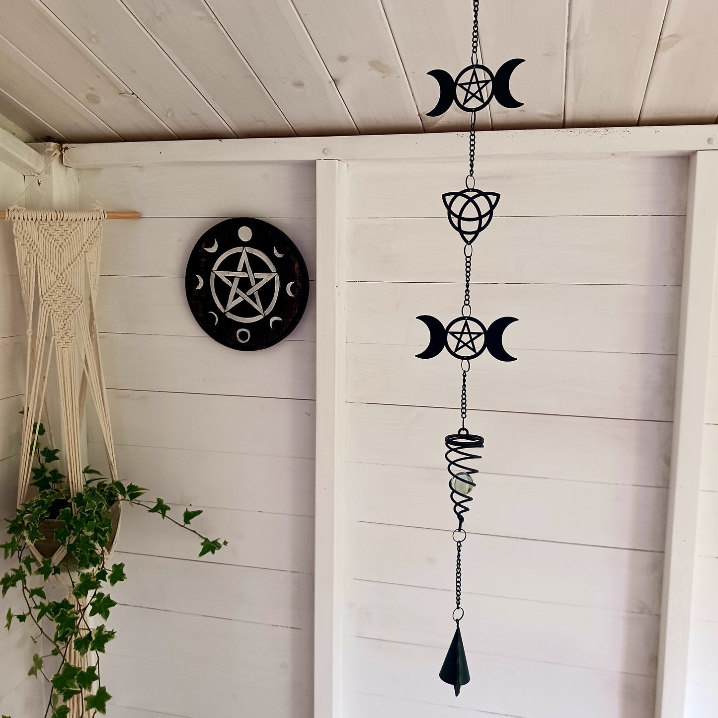 Triple Moon Windchime | Alchemy Gothic hanging