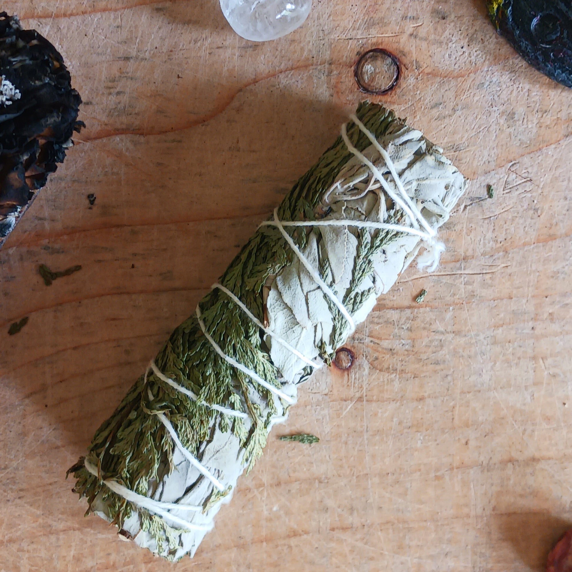 Smudge Stick | White Sage & Cedar