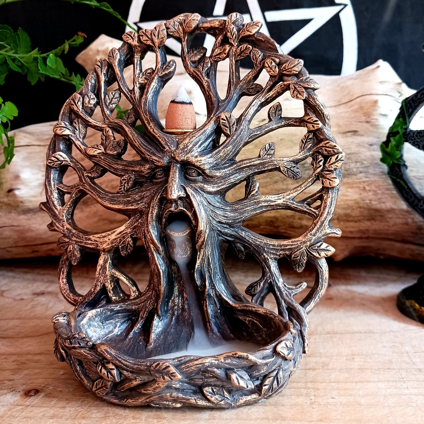 Father of the Forest Backflow Incense Burner