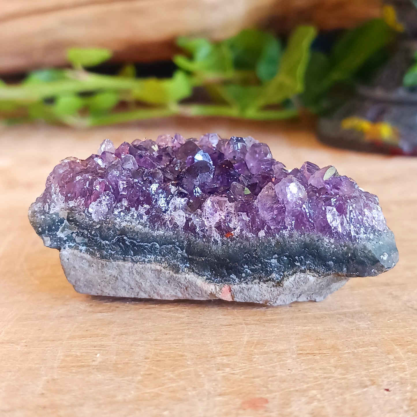 This amethyst crystal has the highest quality of the semi precious stones.