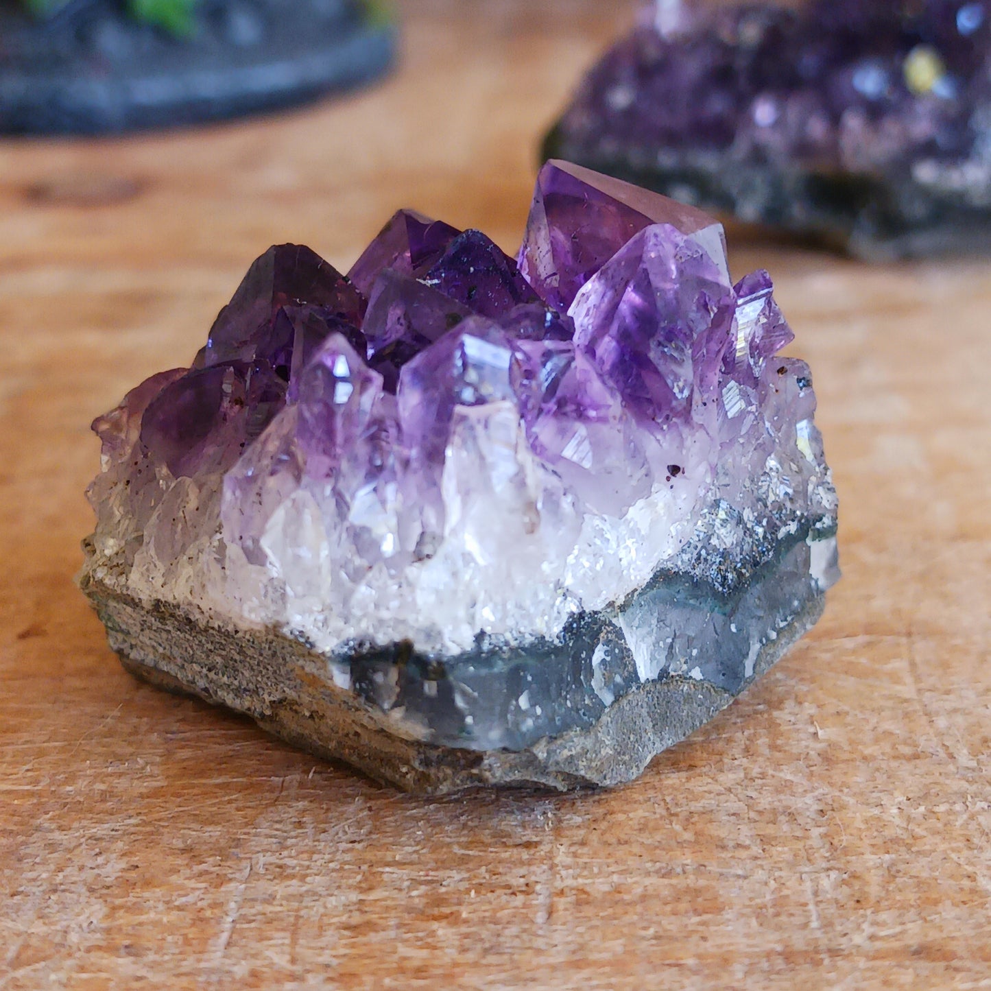 This amethyst crystal has the highest quality of the semi precious stones.