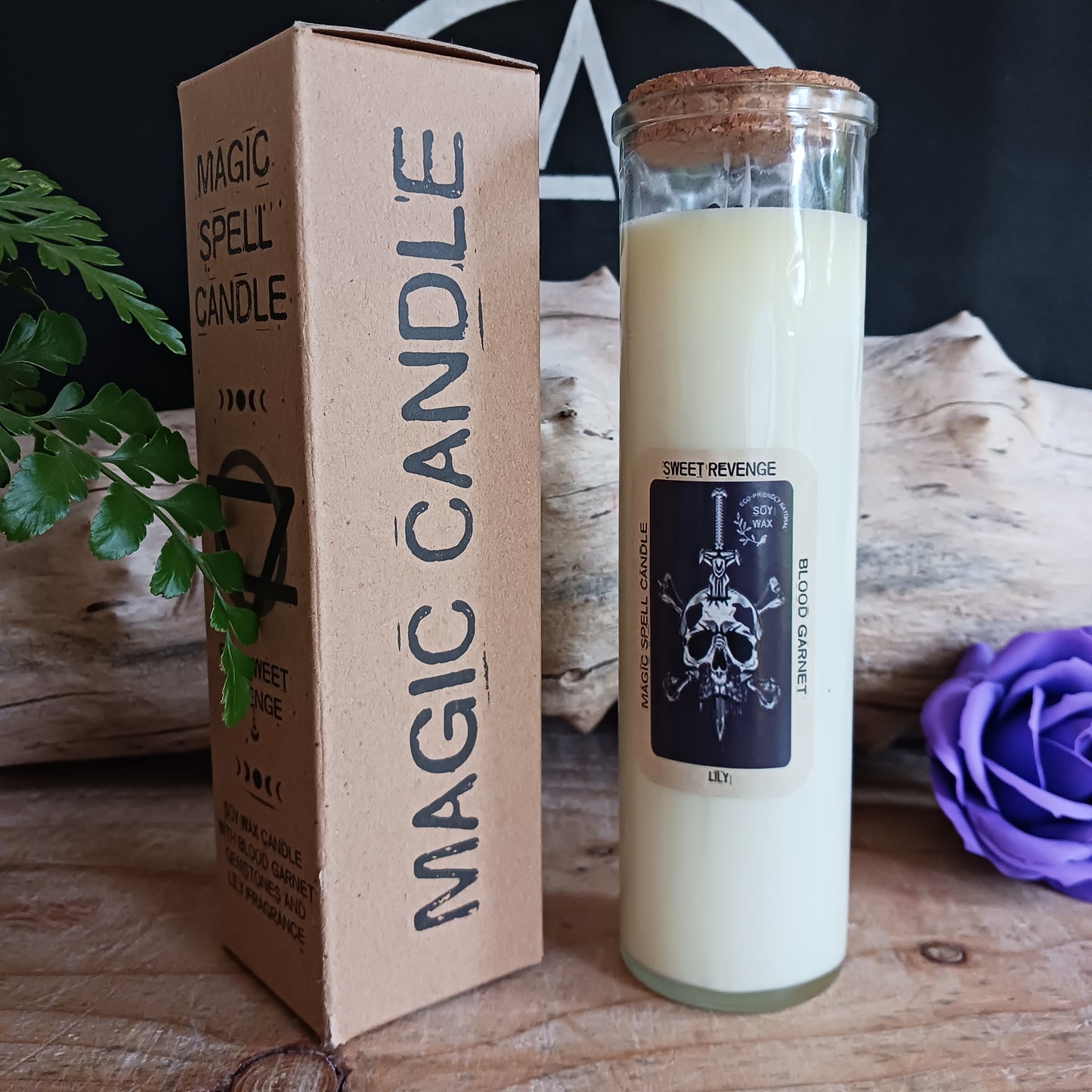 What is your Magic Spell Candle - Sweet Revenge for? To channel the energies of justice, empowerment, and the manifestation of retribution. To help you reclaim your power, overcome adversity, and restore balance to unjust situations. 