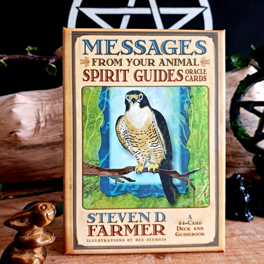 Animal spirit guides are spirit helpers in animal form who can provide guidance for questions you have about any aspect of your life. In this deck of 44 oracle cards created by Steven D. Farmer, you'll find clear and concise messages from each of the spirit animals represented that will offer you sensible advice on whatever question you pose.