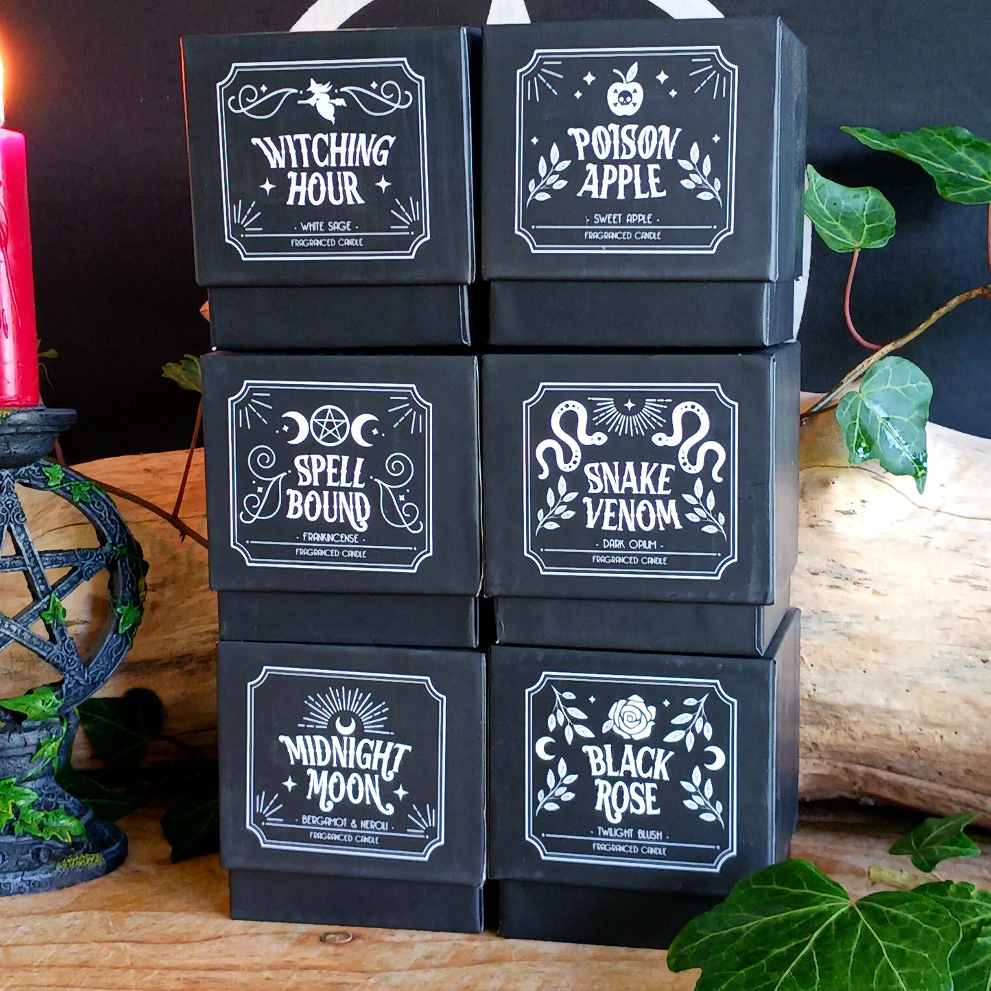 Add a little magic to your space with this bewitching ritual Midnight Moon candle. Featuring an enchanting scent of Bergamot & Neroli and a mystical cork lid, this candle is idea for use in any ritual, or to give as a thoughtful gift.