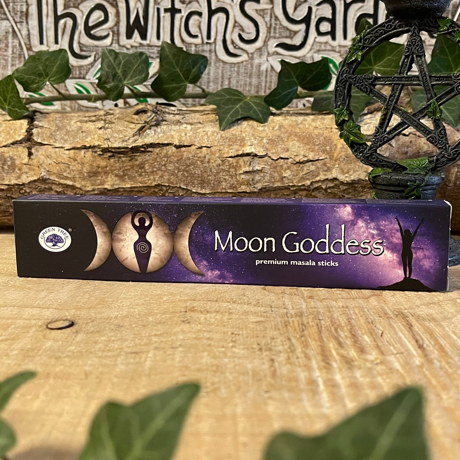 Moon Goddess Incense | Green tree Incense sticks Moon goddess scent