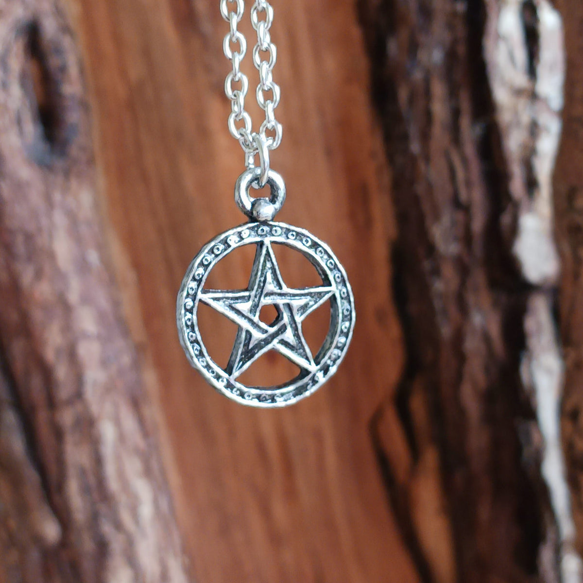 Hex Rune Chain Dante's Hex Pendant & Chain Alchemy necklace – BuddhaMoon