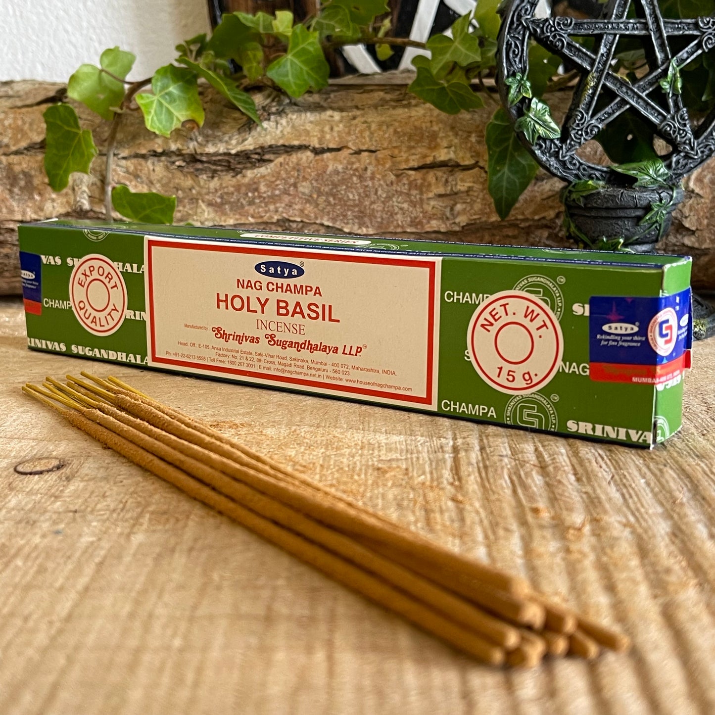 Satya Holy Basil Incense Sticks