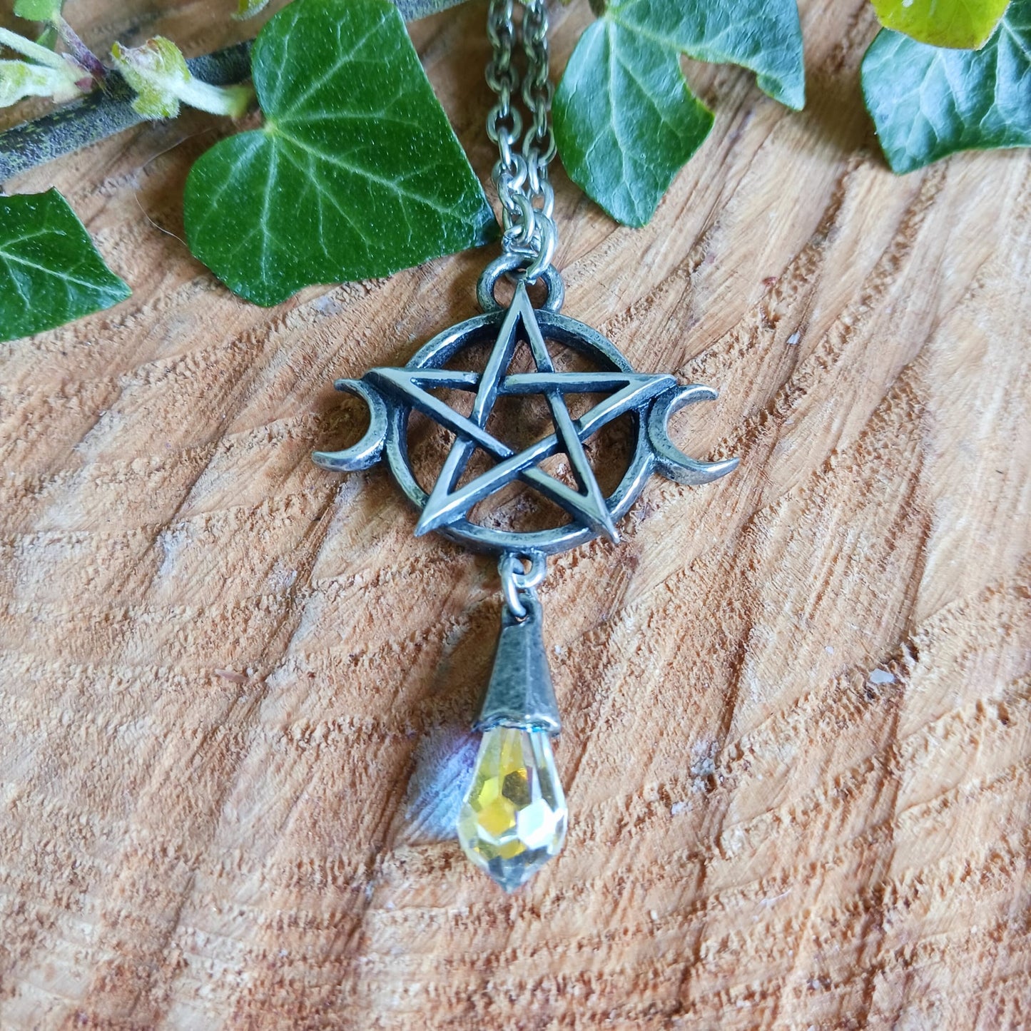 Alchemy Goddess Pendant & Chain