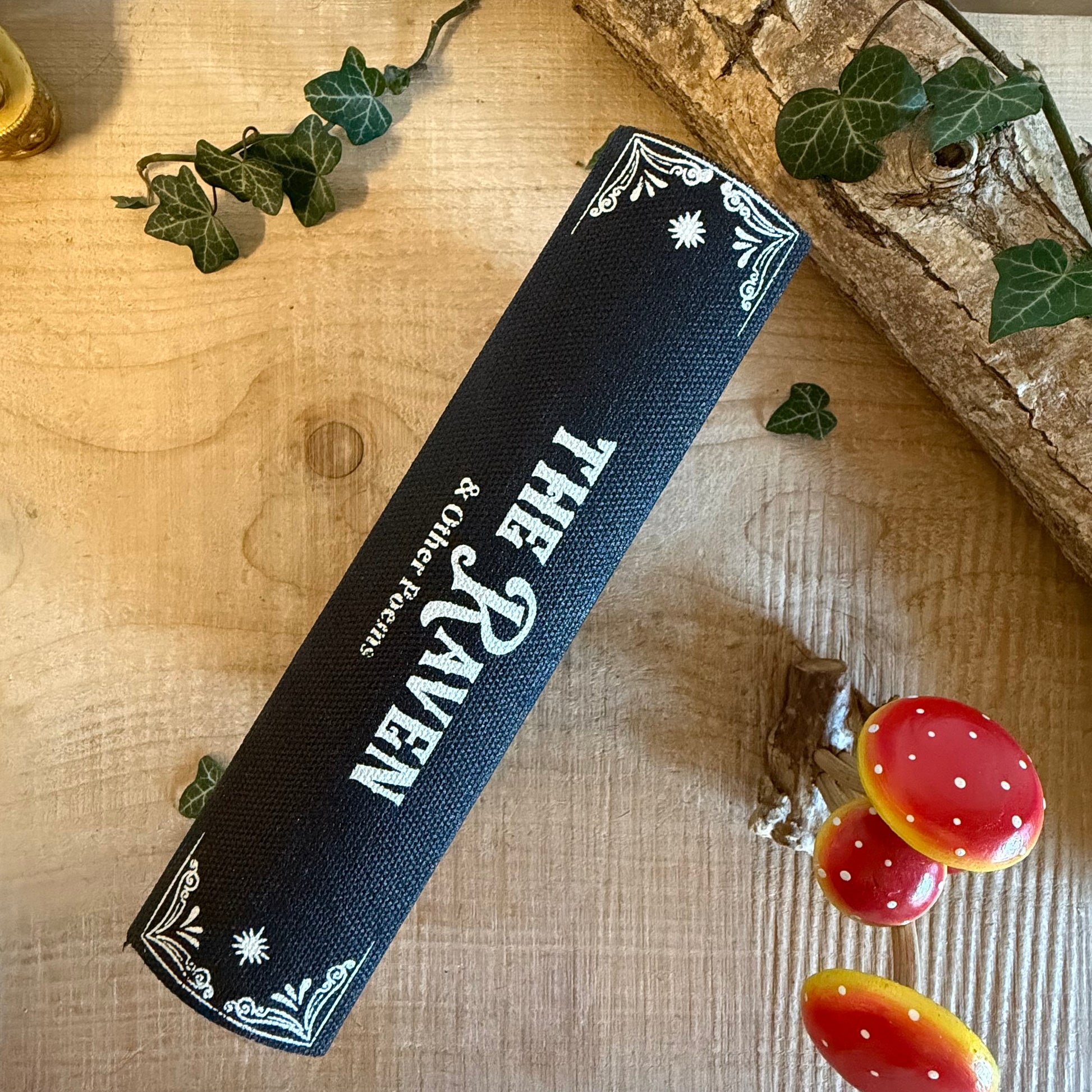 The Raven Book Storage Box – Gothic Secret Keepsake Holder

Store treasures in The Raven book-shaped storage box inspired by Edgar Allan Poe. Gothic secret storage, part of the Mystic Raven collection.