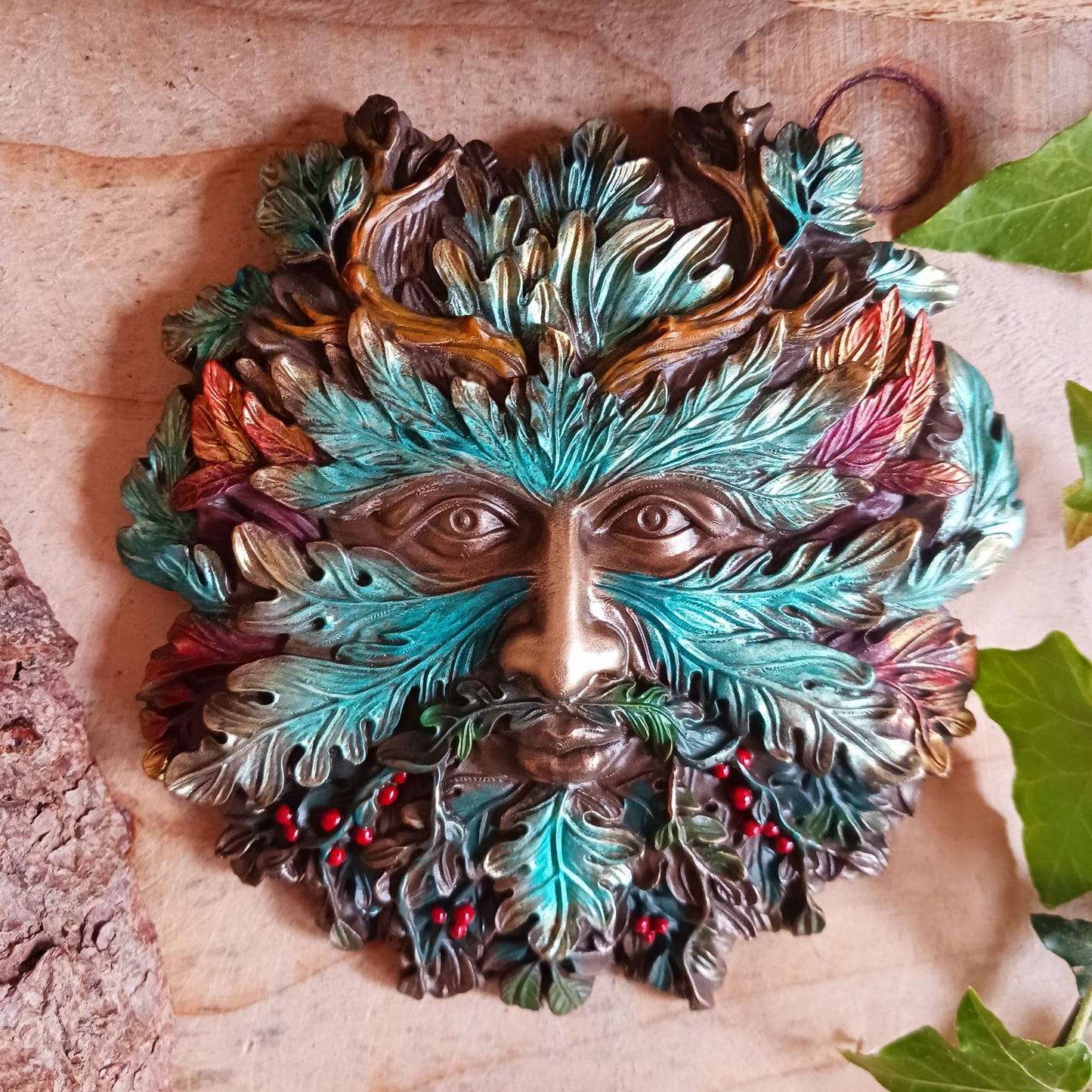 Winter Solstice Wall Mounted Tree Spirit 13cm