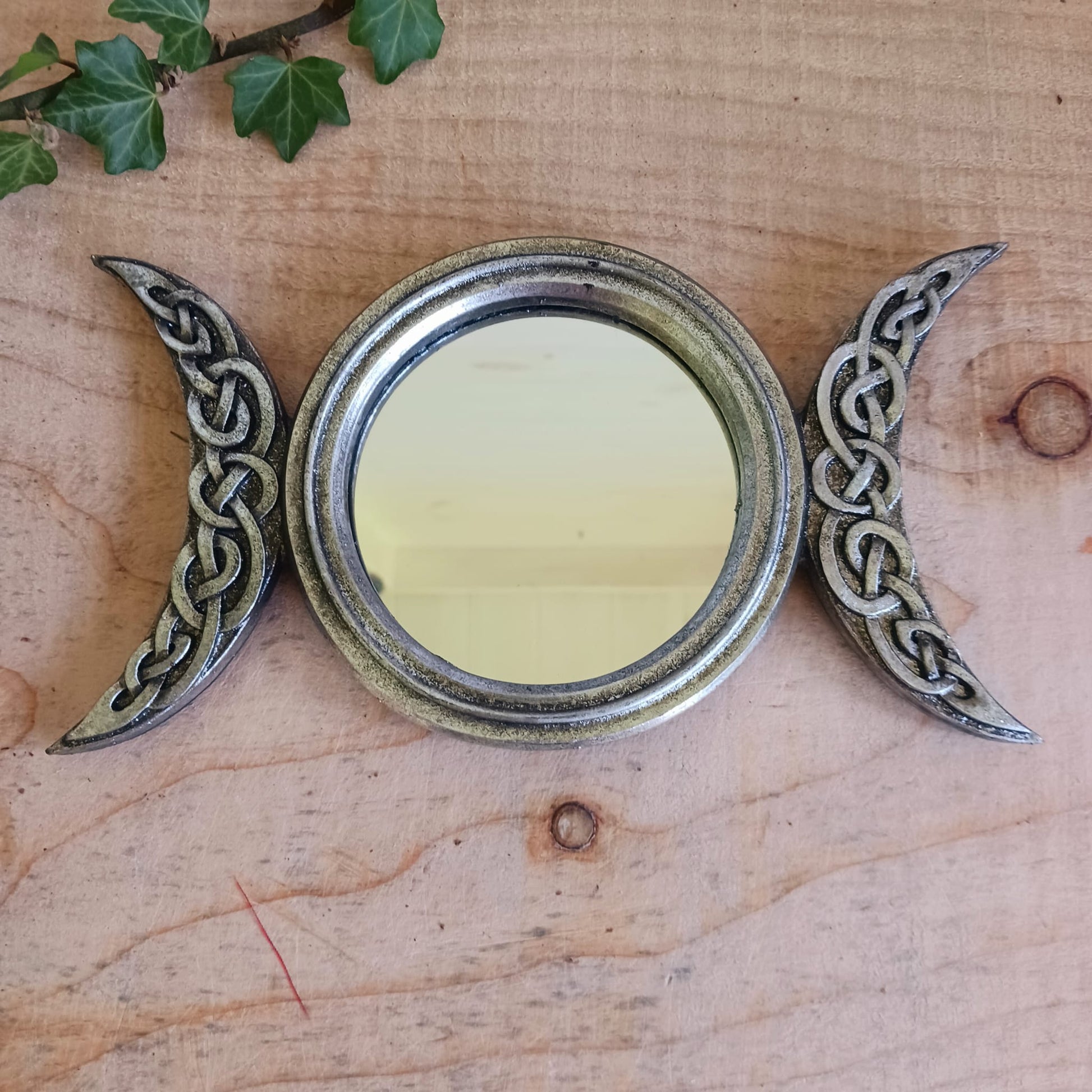 Triple Moon Mirror Alchemy Mirror Gothic Gifts