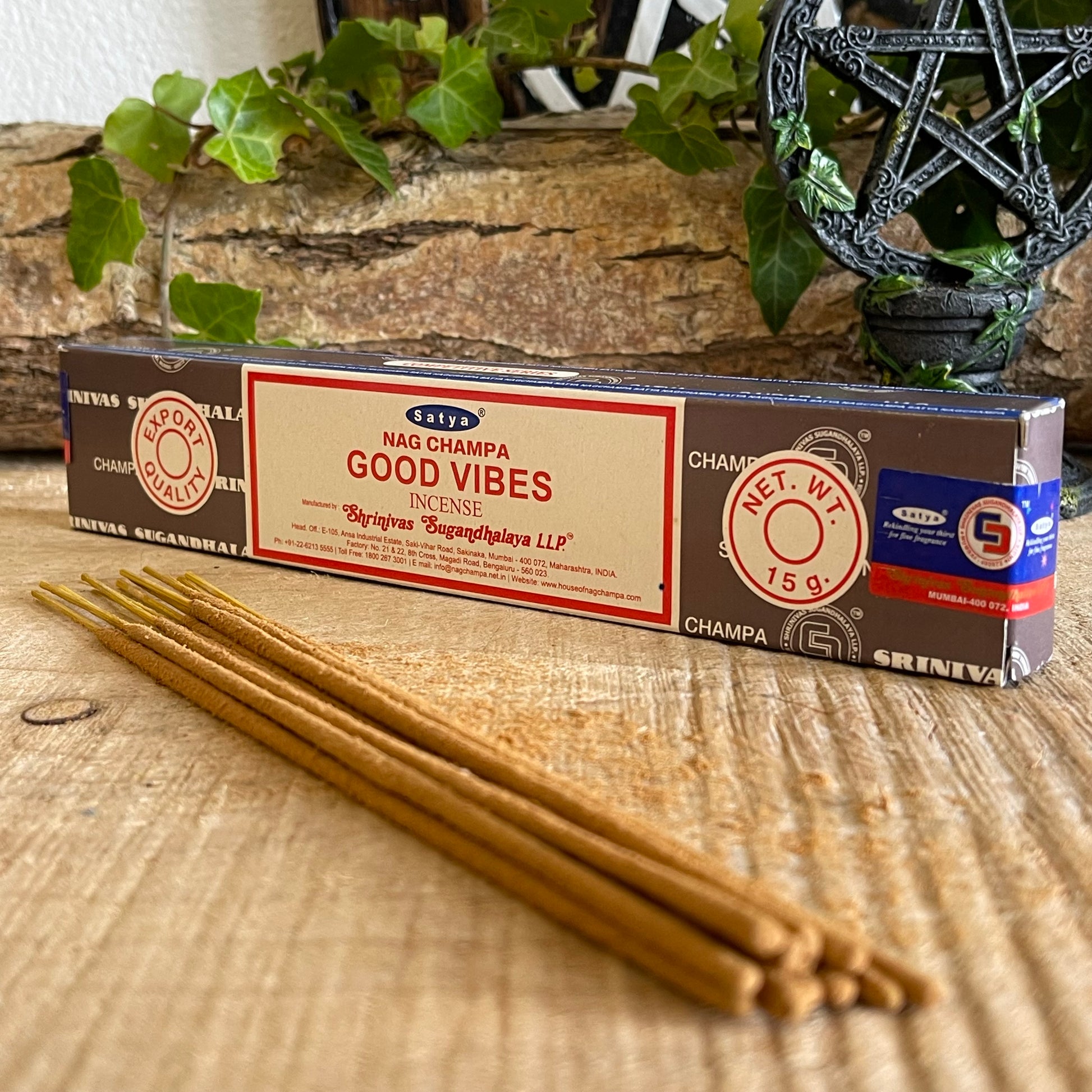 Satya Good Vibes  Incense