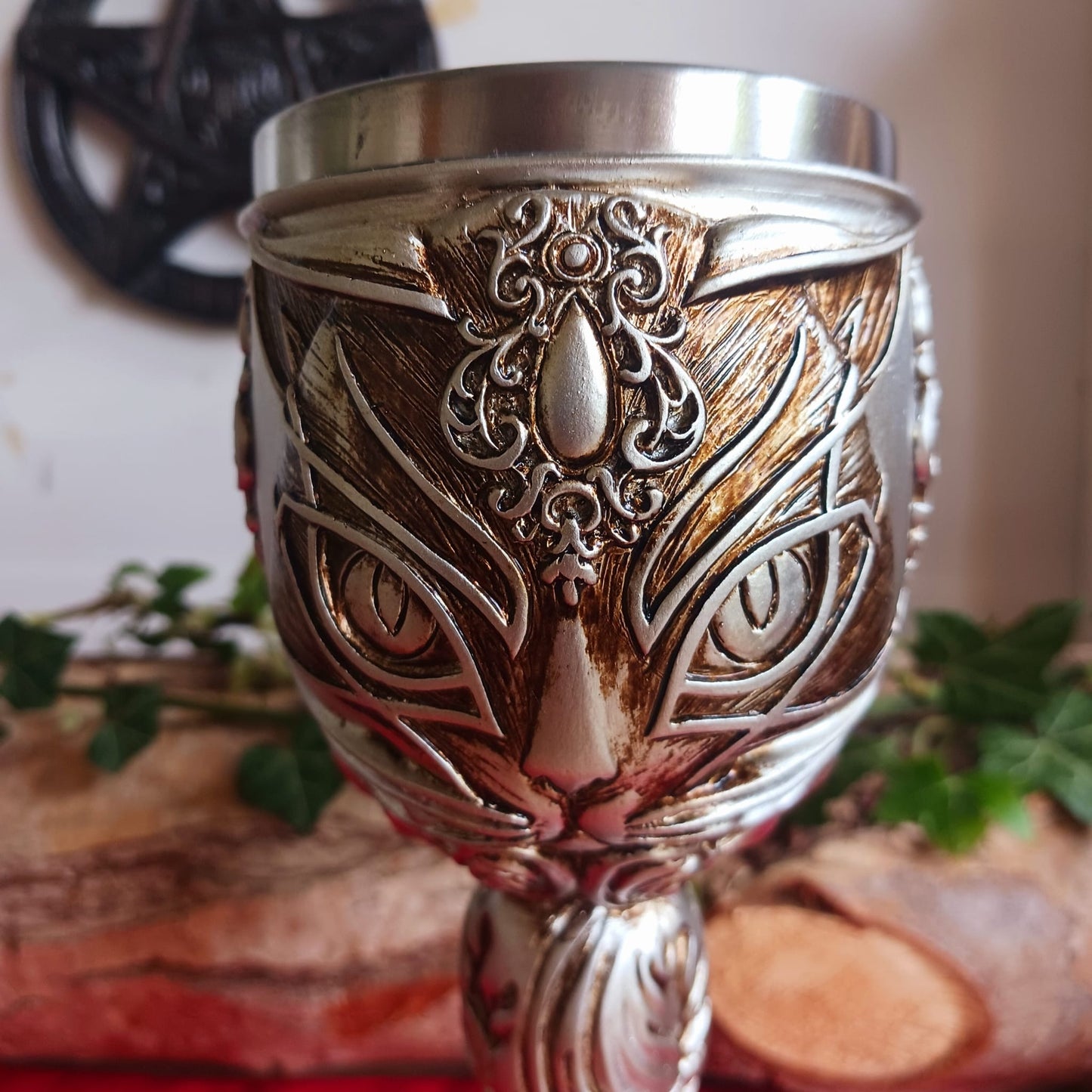 Sacred cat decorative Goblet