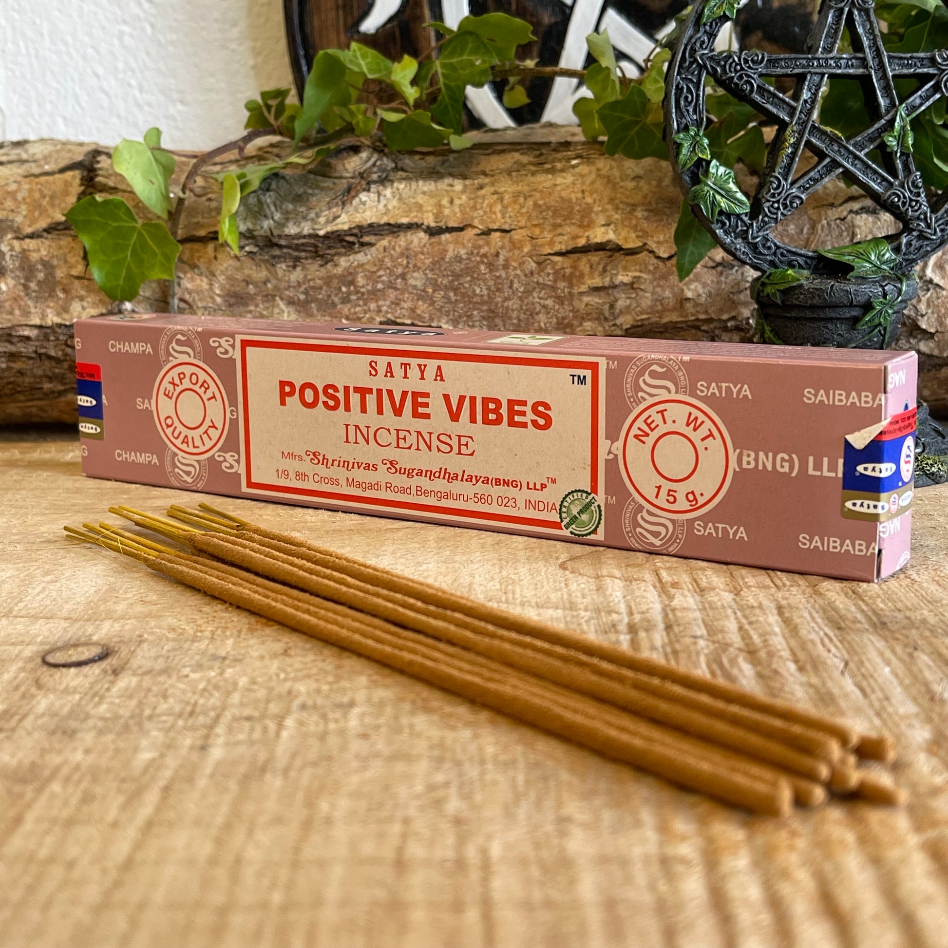 Satya Positive Vibes Incense