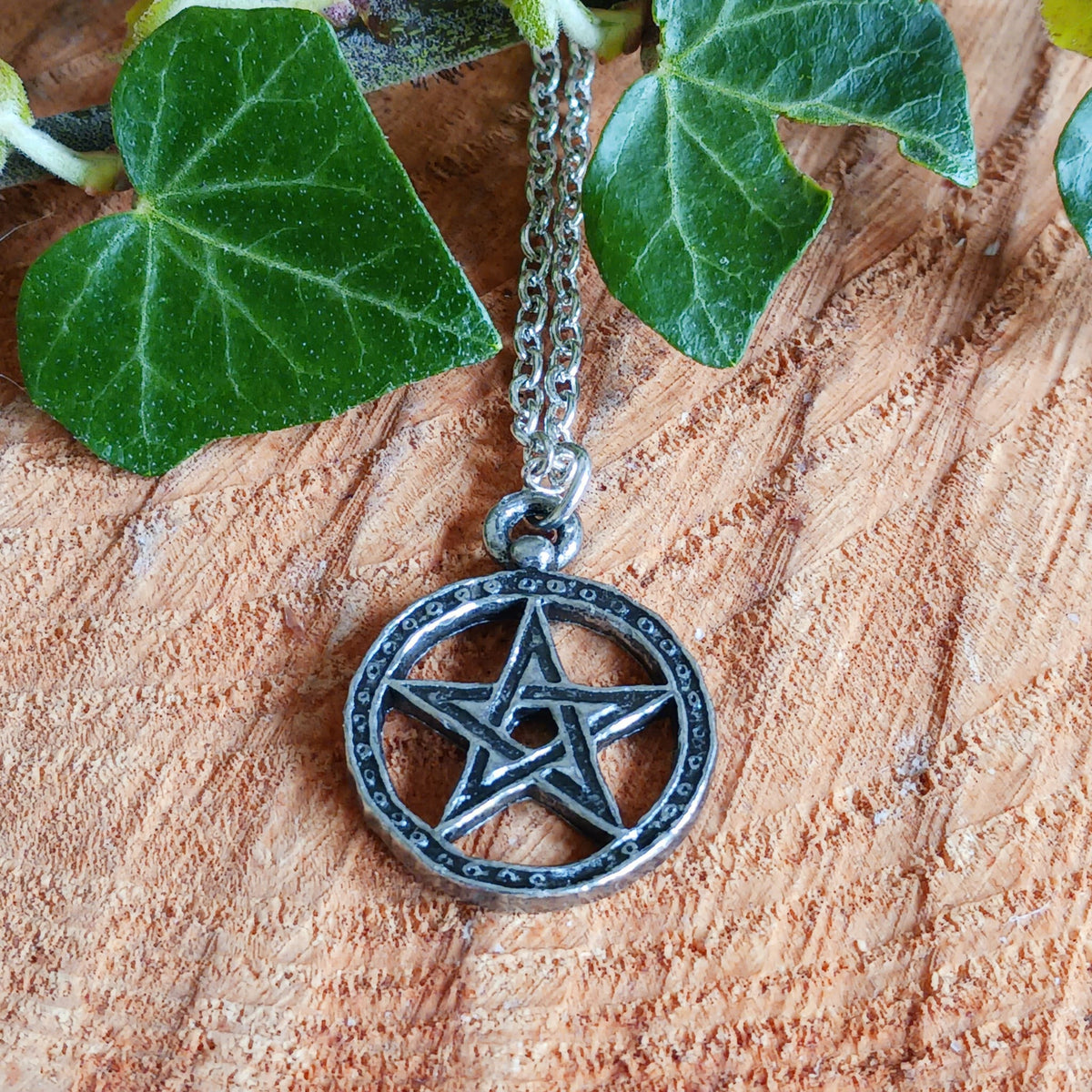 Hex Rune Chain Dante's Hex Pendant & Chain Alchemy necklace – BuddhaMoon