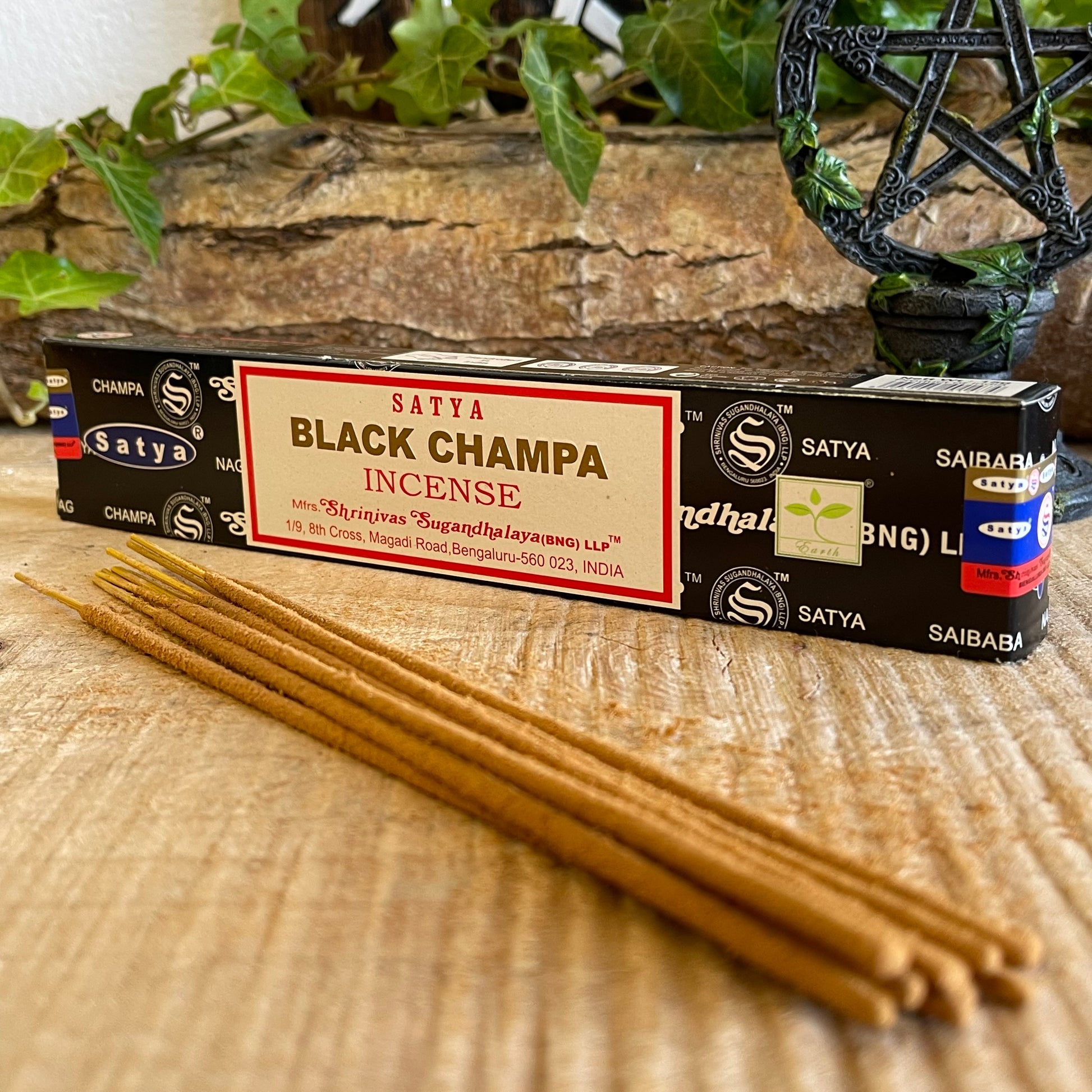 Satya Black Champa  Incense