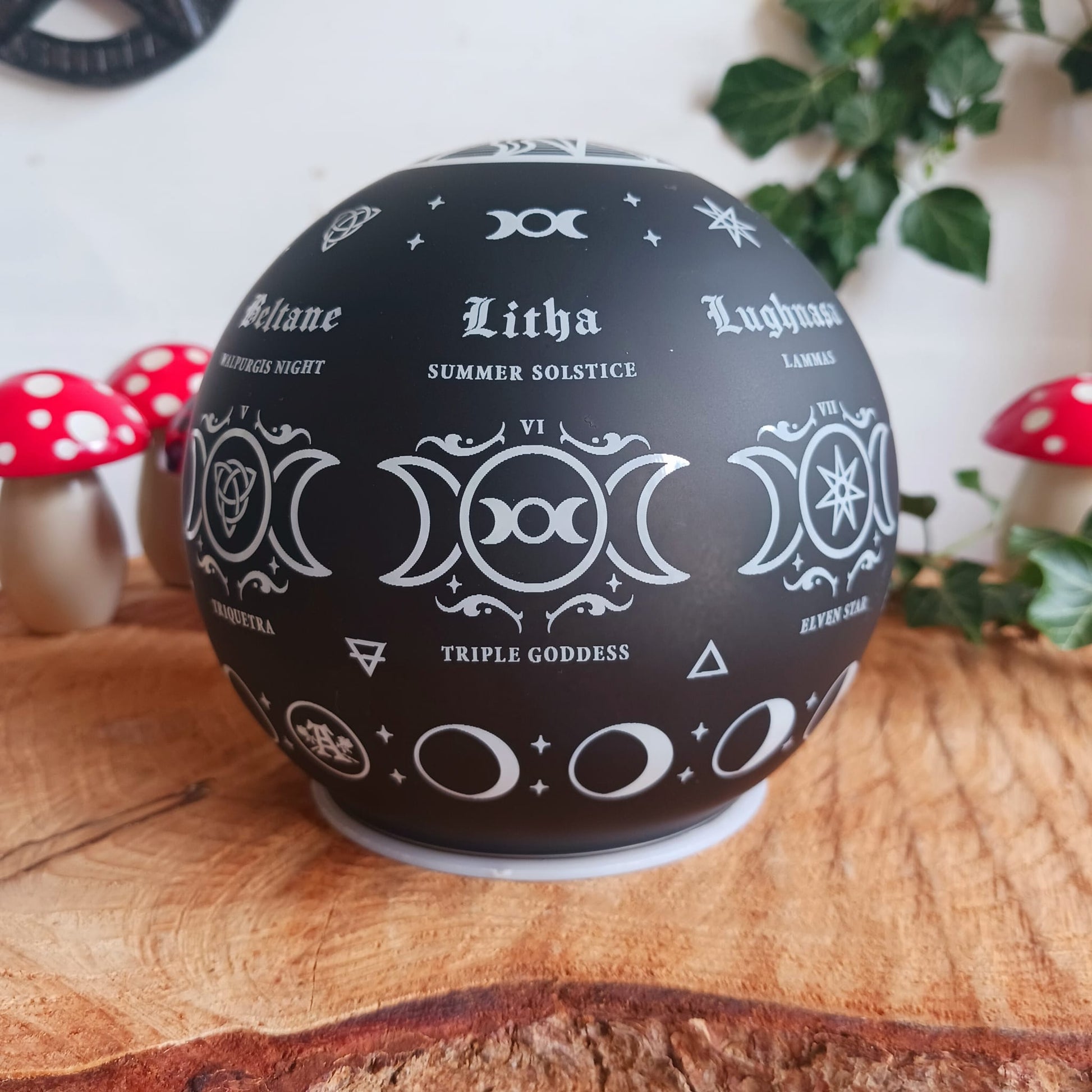 Pagan Calendar Globe Light