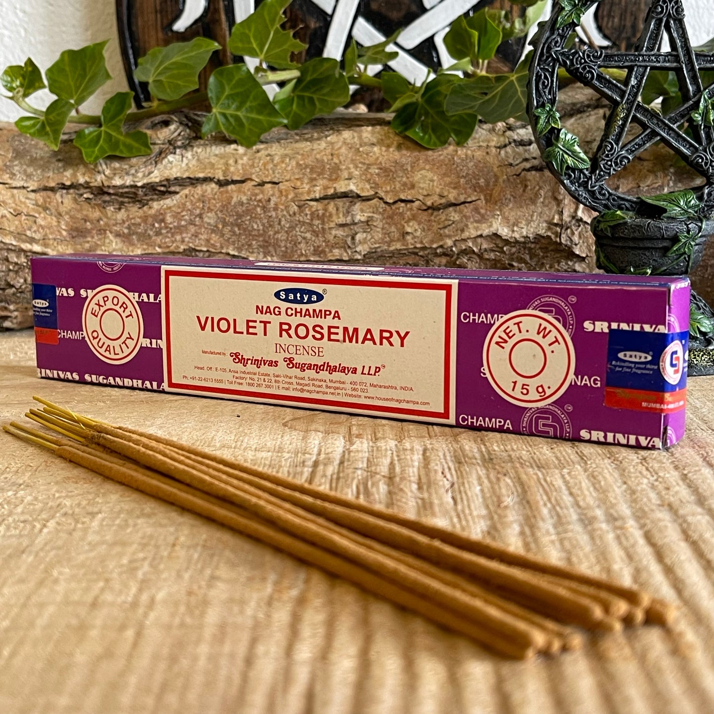 Satya Violet Rosemary Incense sticks