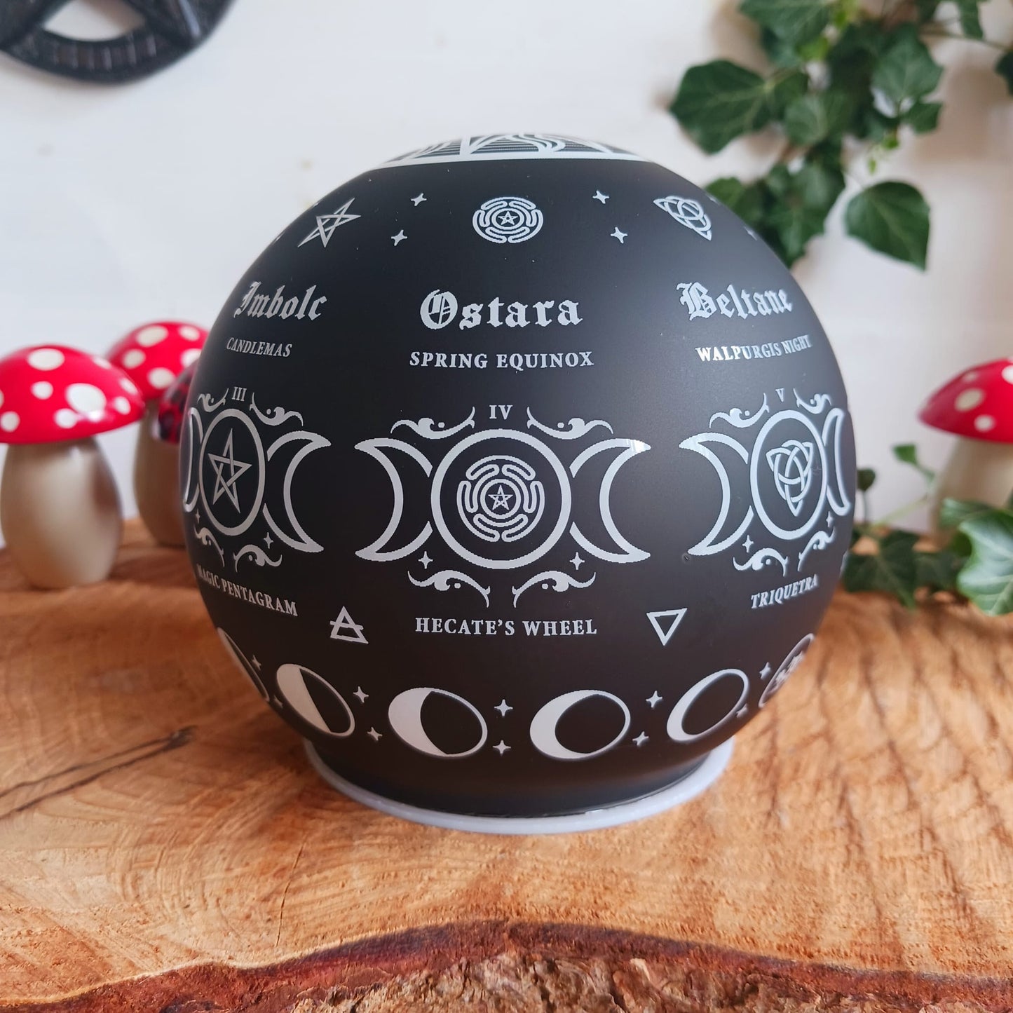 Pagan Calendar Globe Light