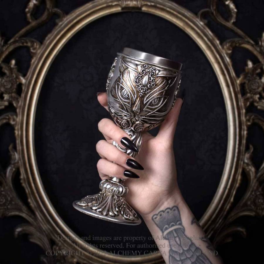 Sacred cat decorative Goblet Alchemy England Goblet 