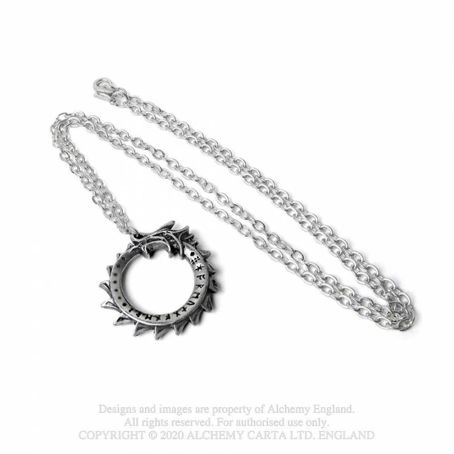 Mini Jormungand Pendant & Chain