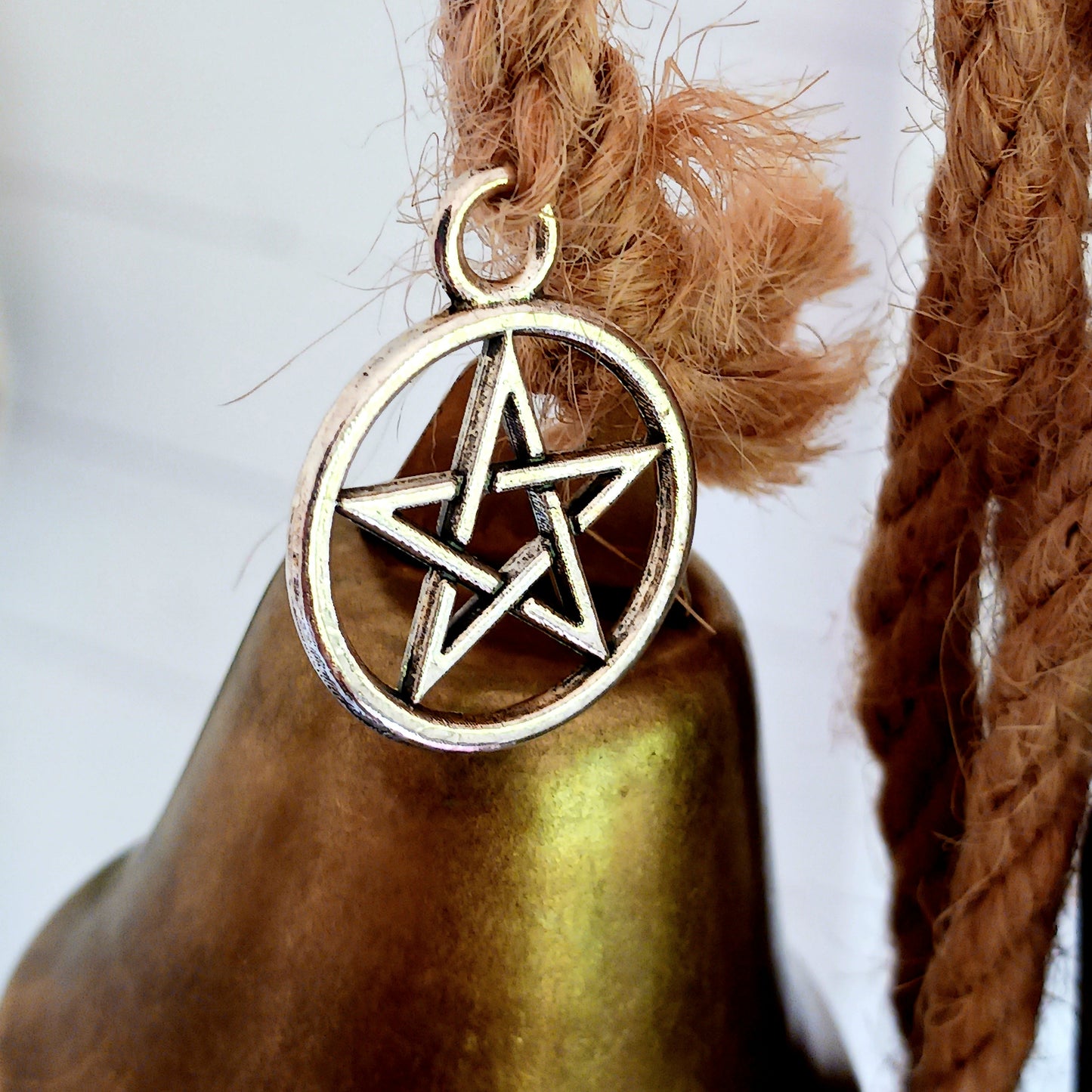 Transform your home into a sanctuary of peace and protection with these enchanting Witches Protection Bells. Each set includes beautifully crafted bells adorned with little charms, offering both visual elegance and soothing auditory magic.