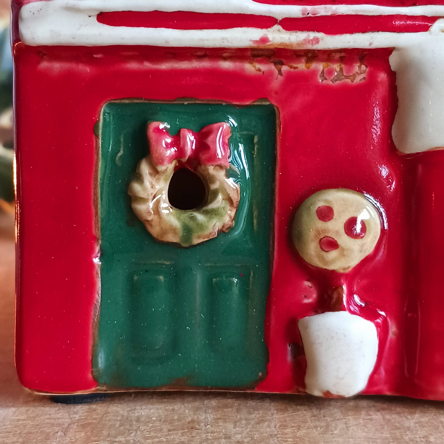 Bring nostalgic festive charm to your home with our Christmas Toy Shop Ceramic Tealight Holder, handcrafted in the Village Pottery workshop. This detailed tealight house captures the magic of an old-world toy shop on a snowy winter’s evening. 