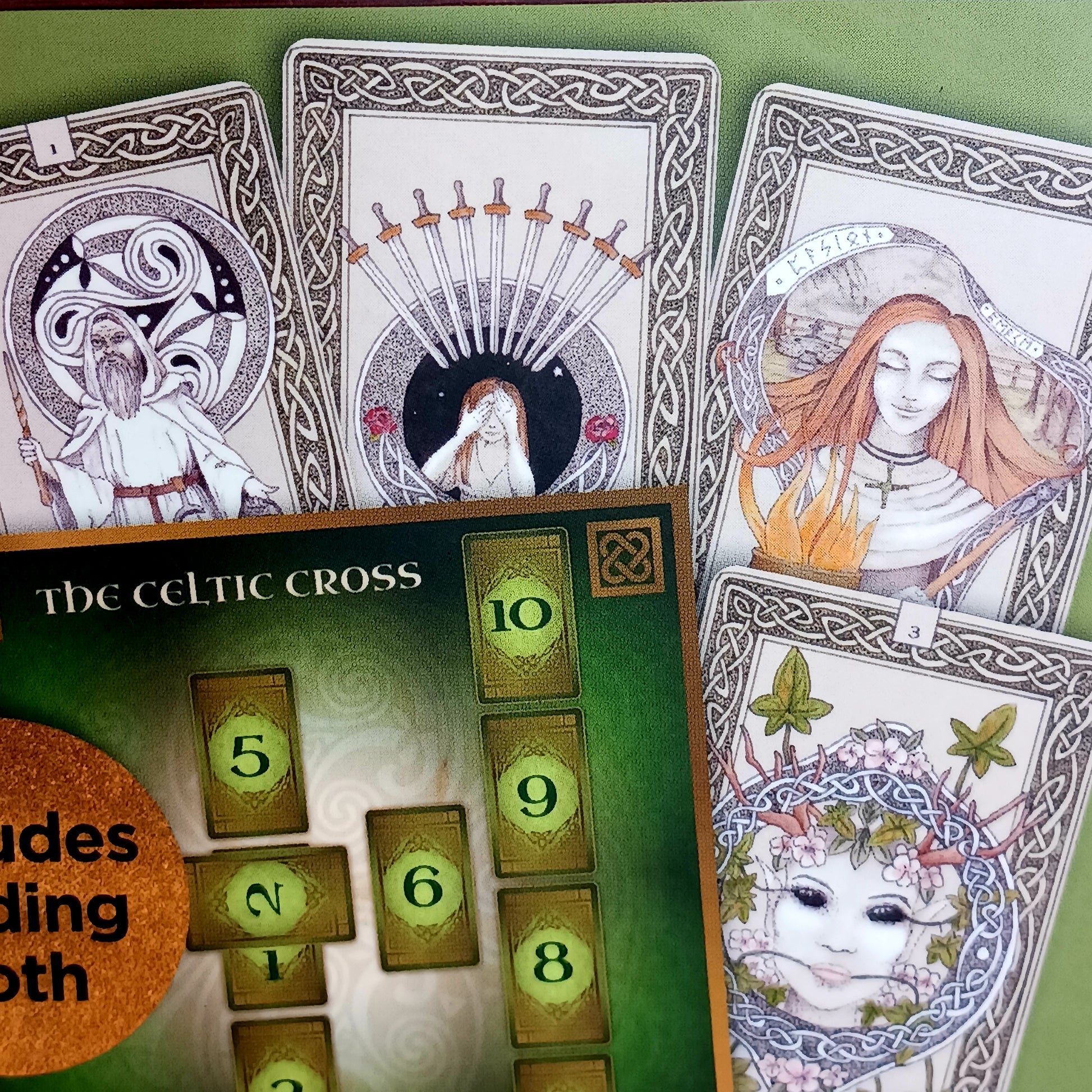 Step into a new age of tarot reading with the Celtic Spirit Tarot, a powerful 92-card deck inspired by the traditional Rider-Waite Tarot system and enriched with ancient Celtic wisdom.