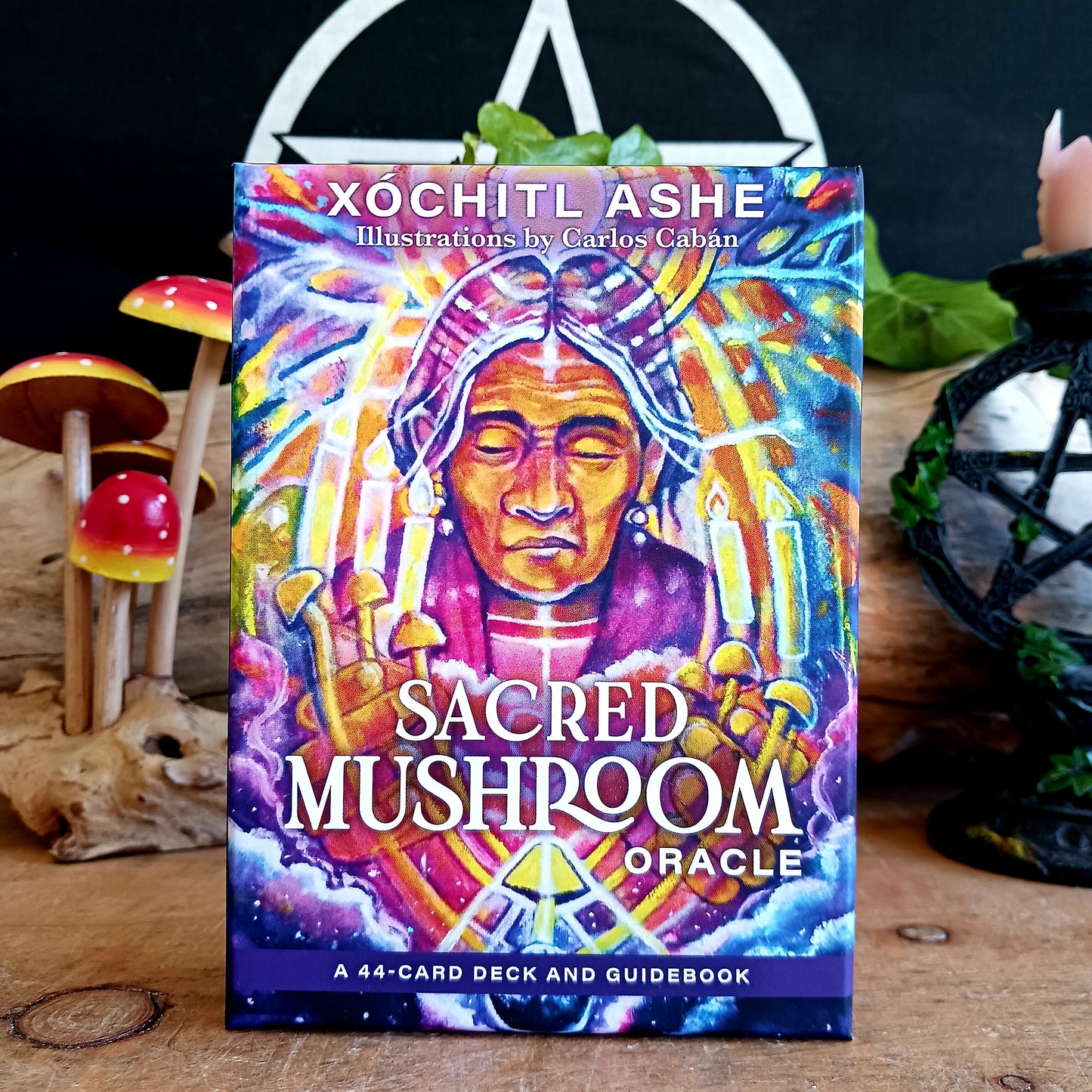 Step into the mystical world of mushroom wisdom with The Sacred Mushroom Oracle – Mushroom Medicine and Magic, a powerful 44-card oracle deck designed to guide your spiritual journey.