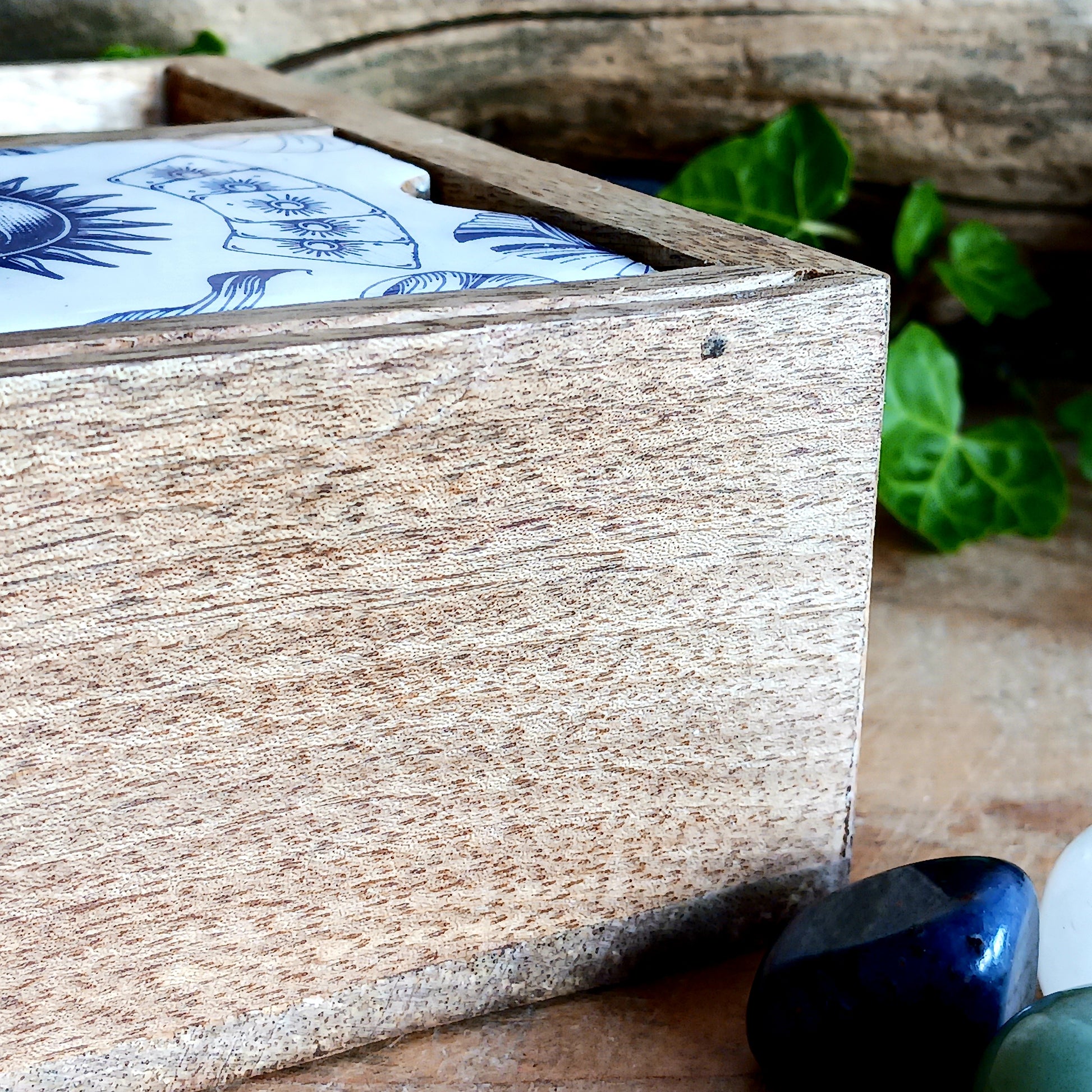 Elevate your spiritual practice with this beautifully crafted Ceramic Sun Tarot Card Box, designed for intuitive readers and ritual-focused practitioners. Featuring a striking ceramic sun symbol, this piece represents intuition, clarity, and spiritual balance—making it both a functional storage solution and a meaningful altar addition.