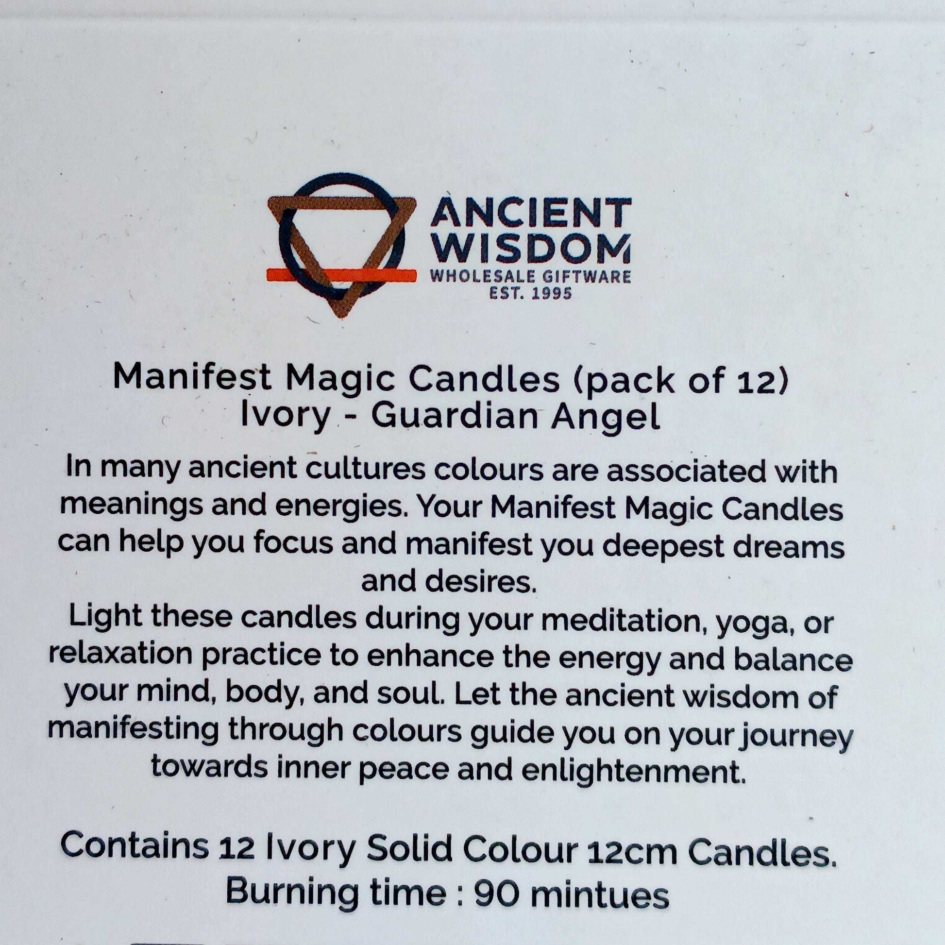 Ignite your desires and elevate your spiritual journey with the Transformation Manifest Magic Candle.&  This Ivory Candle, beautifully handcrafted and infused with powerful intention, is a tool for deep grounding and transformation. Its stabilizing energy anchors you to the physical realm, promoting a sense of security, strength, and inner balance.