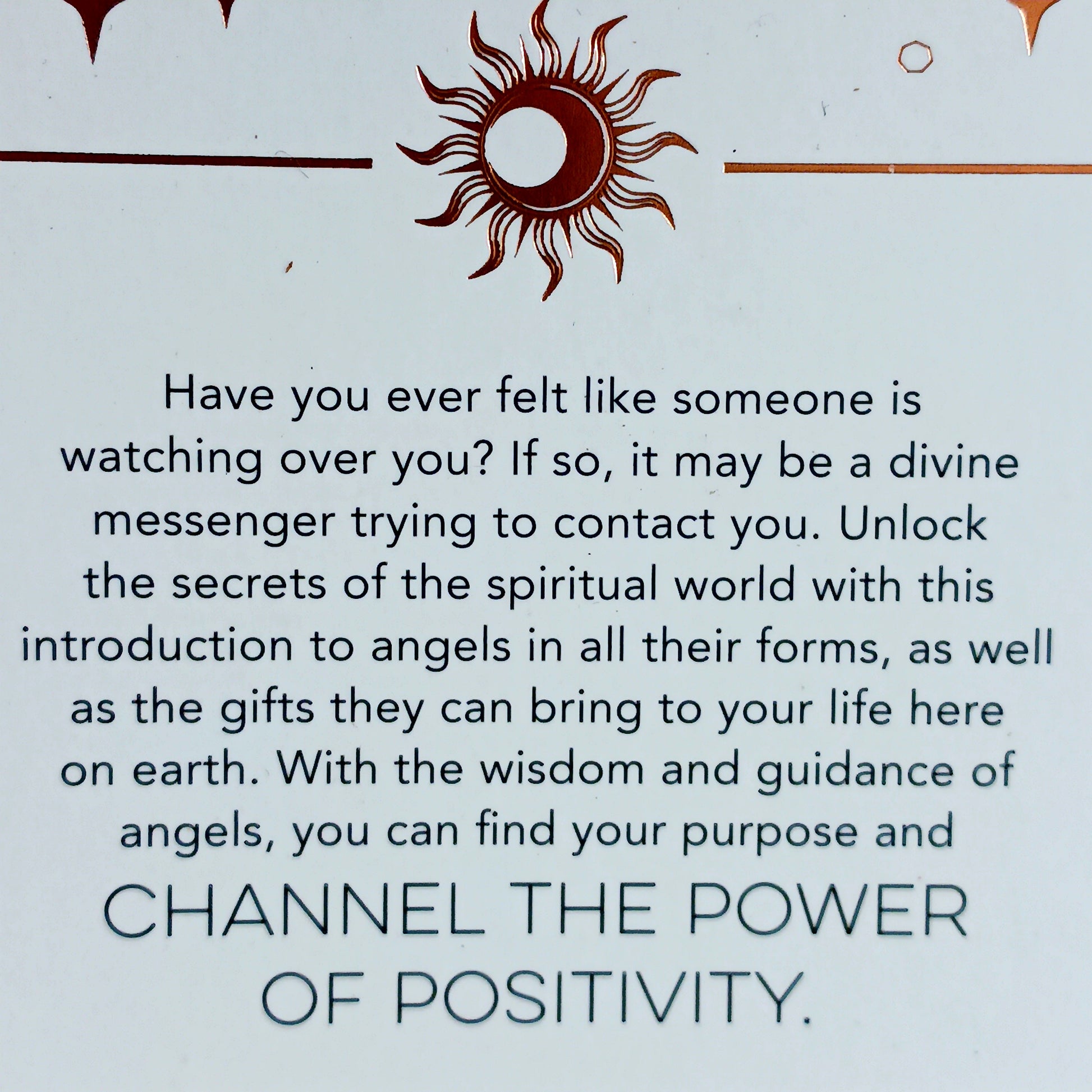 Have you ever felt a presence watching over you? It may be a divine messenger reaching out. Discover the Wisdom and Guidance of Angels is your introduction to the spiritual world of angels in all their forms. Learn how these celestial beings communicate, protect, and inspire us in everyday life.