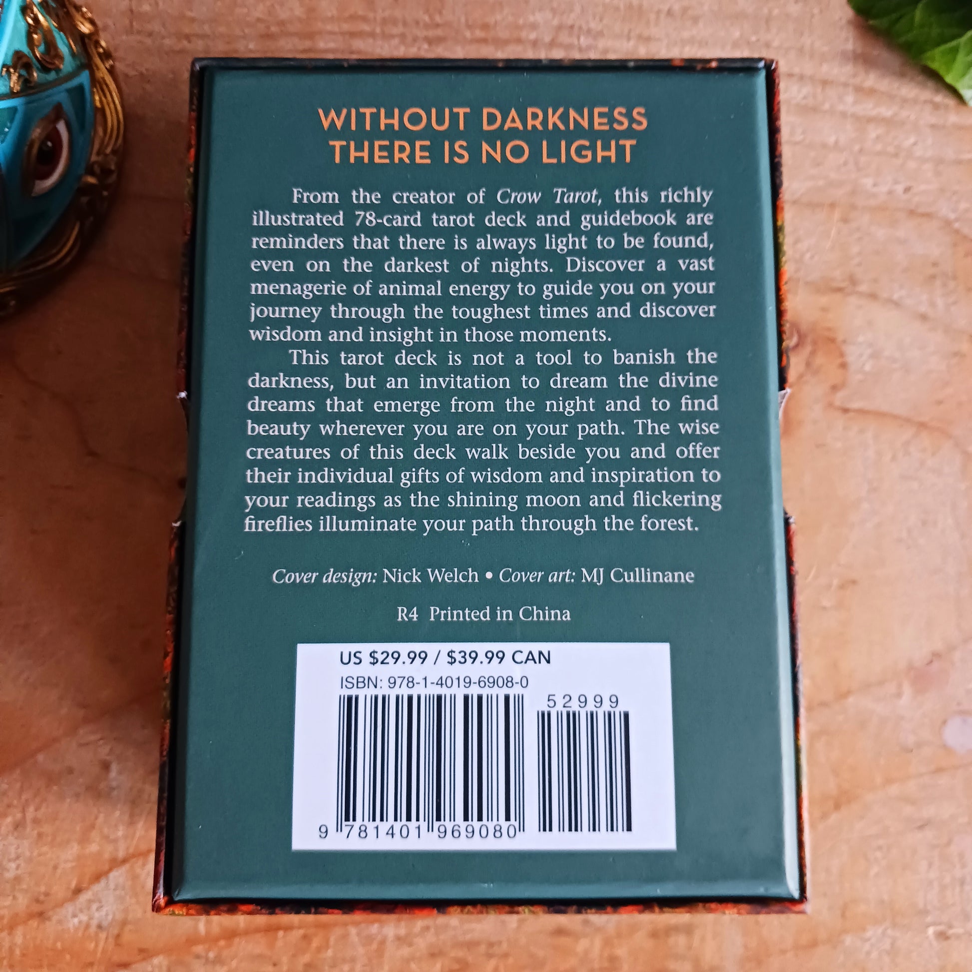 Step into the wisdom of the night with The Guardian of the Night Tarot Deck by MJ Cullinane, a beautifully illustrated 78-card tarot deck with a companion guidebook. This unique deck uses powerful animal symbolism from cultures around the world to illuminate light within darkness, offering guidance during times of uncertainty, transformation, and introspection.