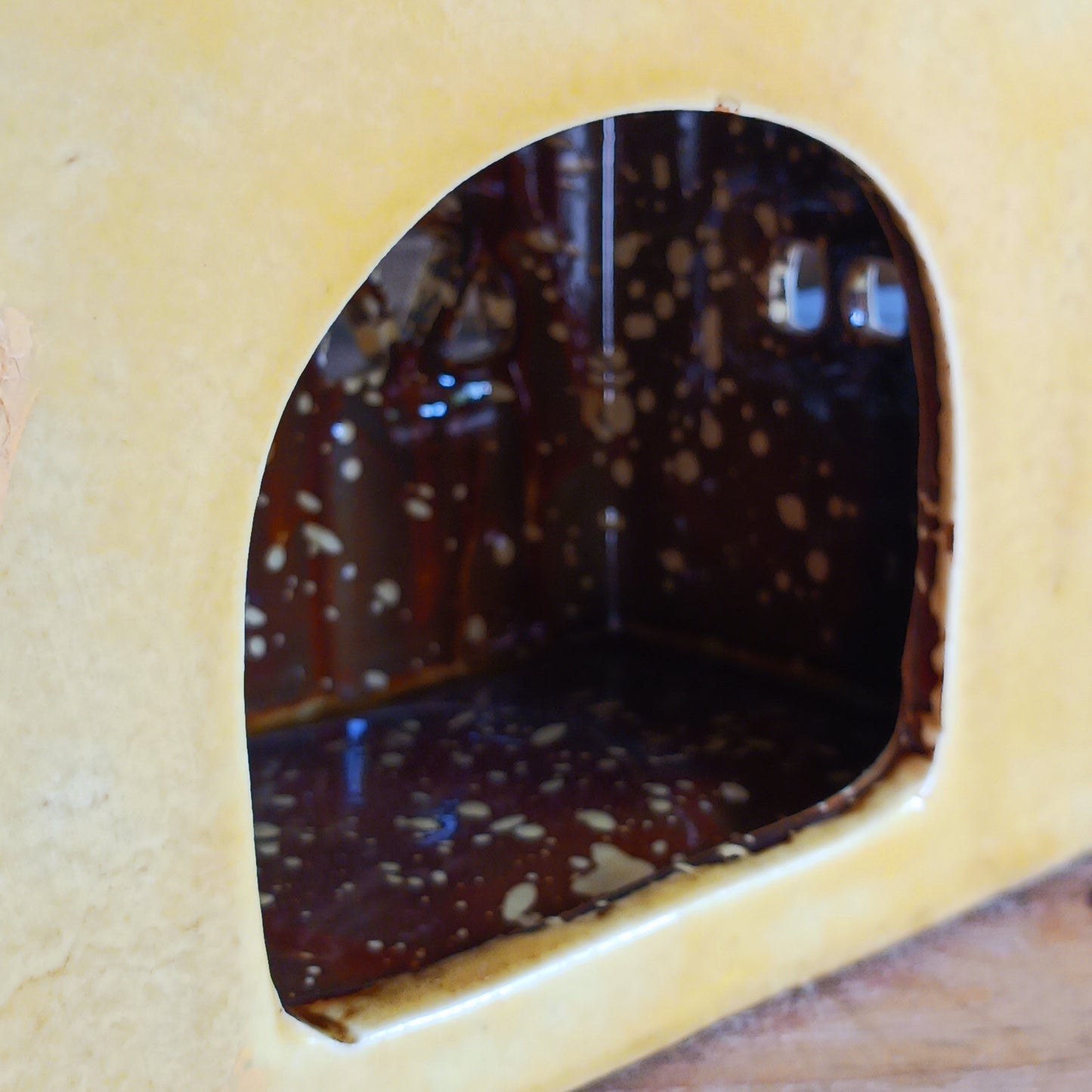 Transform your home into a warm and inviting sanctuary with the Village Pottery Tea Rooms Tealight Holder. Crafted from quality ceramic, this charming rustic piece creates a cosy, nostalgic glow when lit with a tealight. More than just a candle holder, it doubles as a delightful decorative ornament for your coffee table, shelf, or windowsill. 