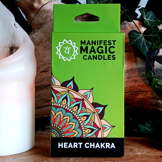 Ignite your intentions and awaken your inner power with these Manifest Magic Heart Chakra Candles. Crafted with precision and infused with grounding energy, these candles help anchor you in the physical realm while fostering stability, balance, and security.