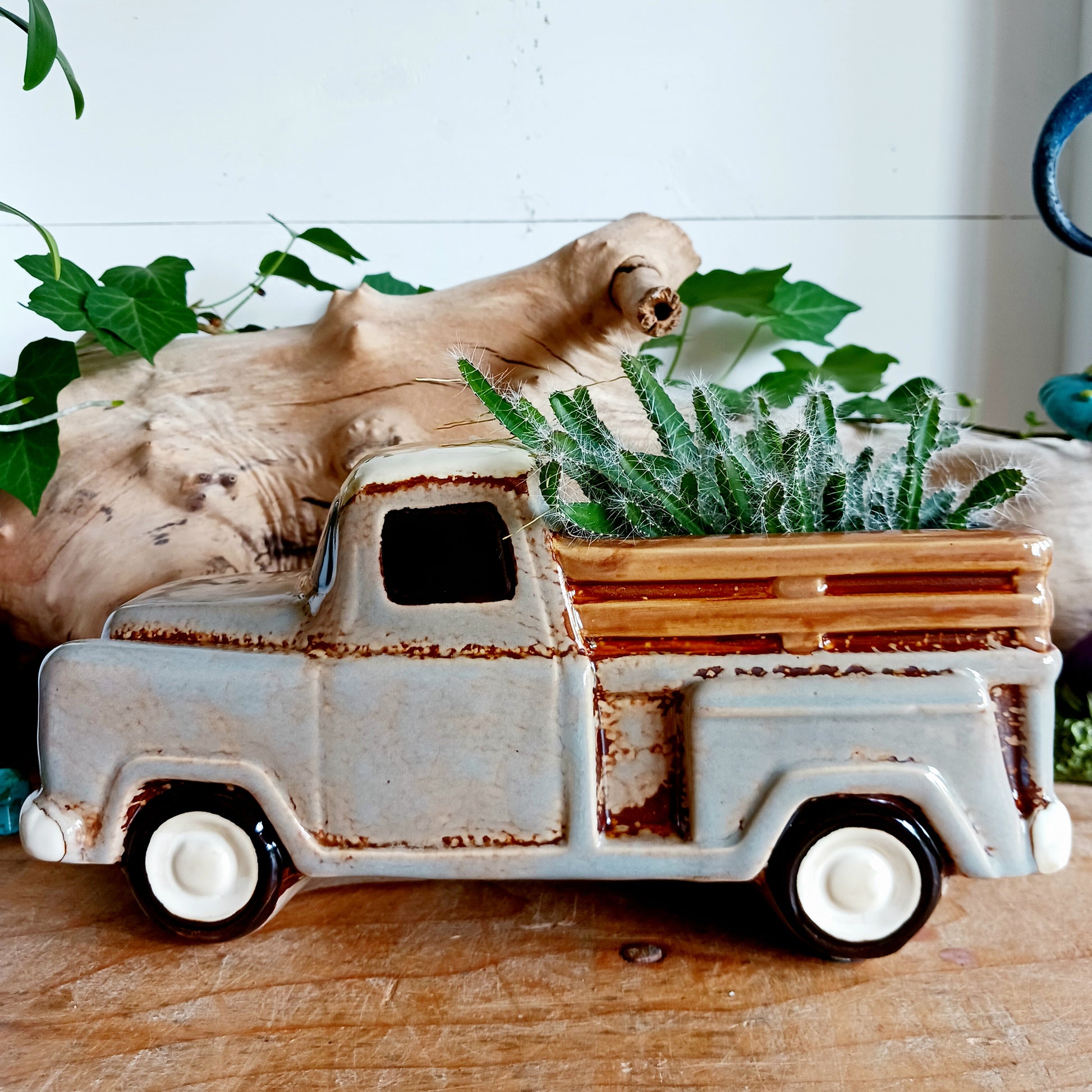 truck plant pot Village Pottery Truck Planter