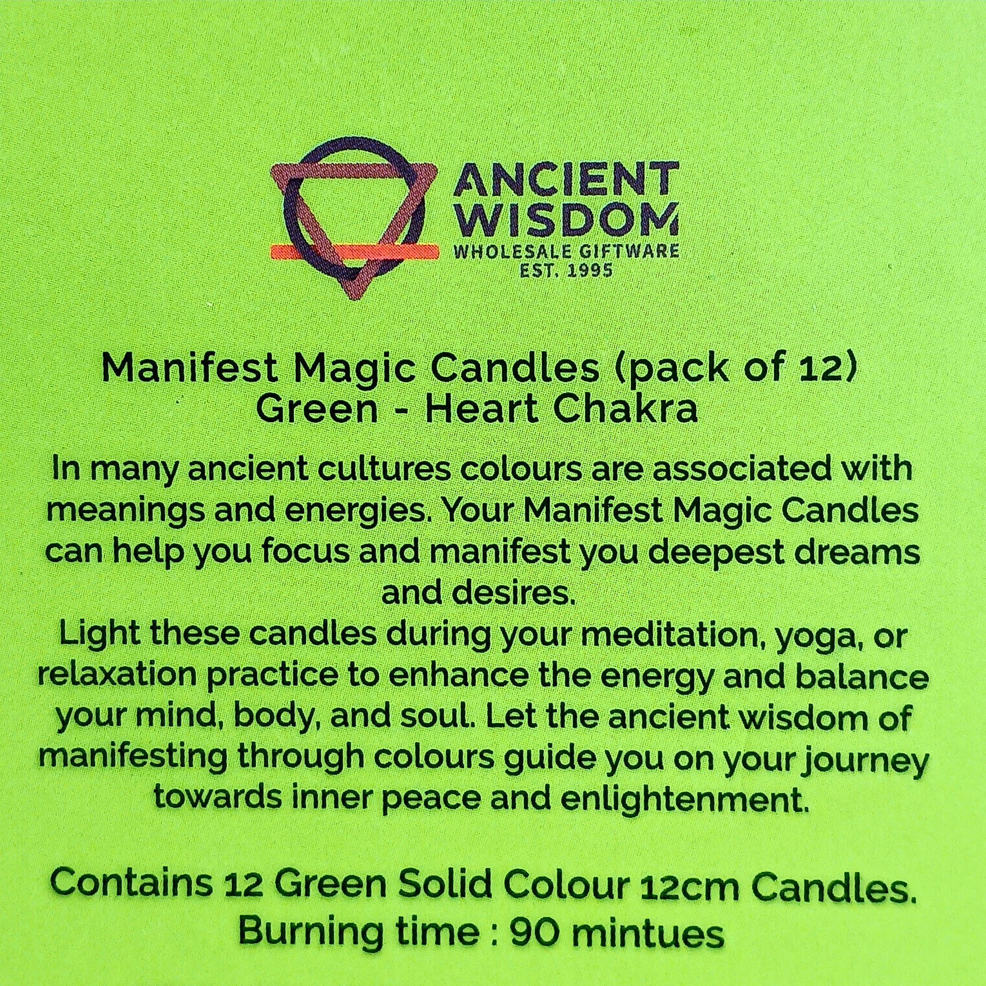 Ignite your intentions and awaken your inner power with these Manifest Magic Heart Chakra Candles. Crafted with precision and infused with grounding energy, these candles help anchor you in the physical realm while fostering stability, balance, and security.