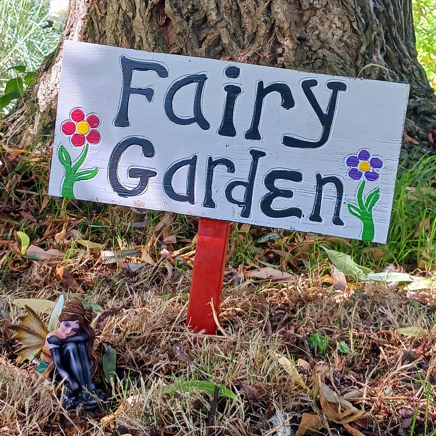 Bring a touch of magic to your garden with our beautifully crafted Fairy Garden Sign. Perfect for sparking imagination and wonder, this whimsical piece adds charm to any outdoor or indoor fairy garden. Whether you’re creating a mystical corner in your backyard or a cozy indoor scene, this sign is a delightful reminder to believe in enchantment and the world of tiny magical creatures. 