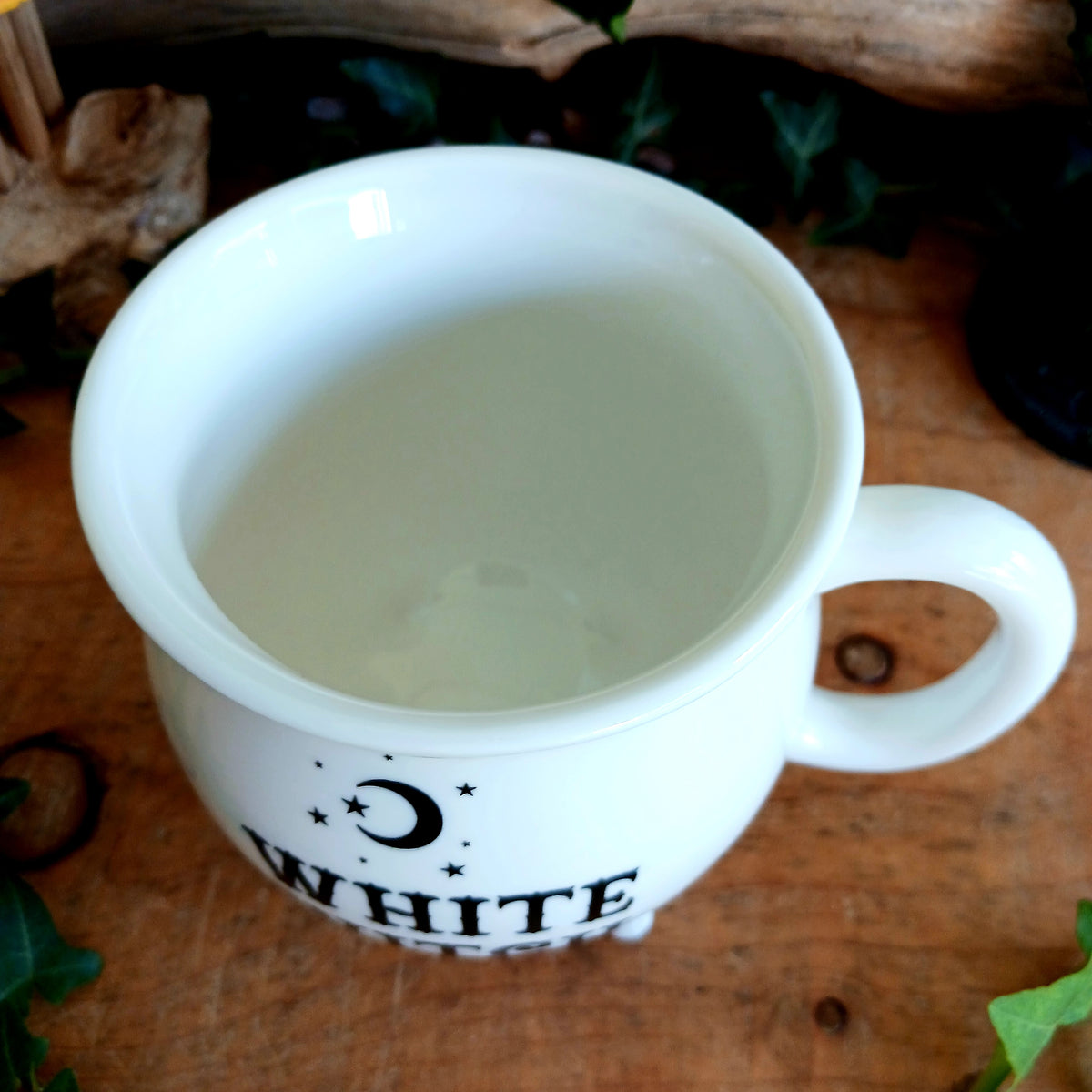 Add a little witchy magic to your kitchen with this charming White Witch Cauldron Mug. Designed in the shape of a traditional cauldron and finished in brilliant white, this quirky mug features the words “White Witch” for a magical finishing touch.