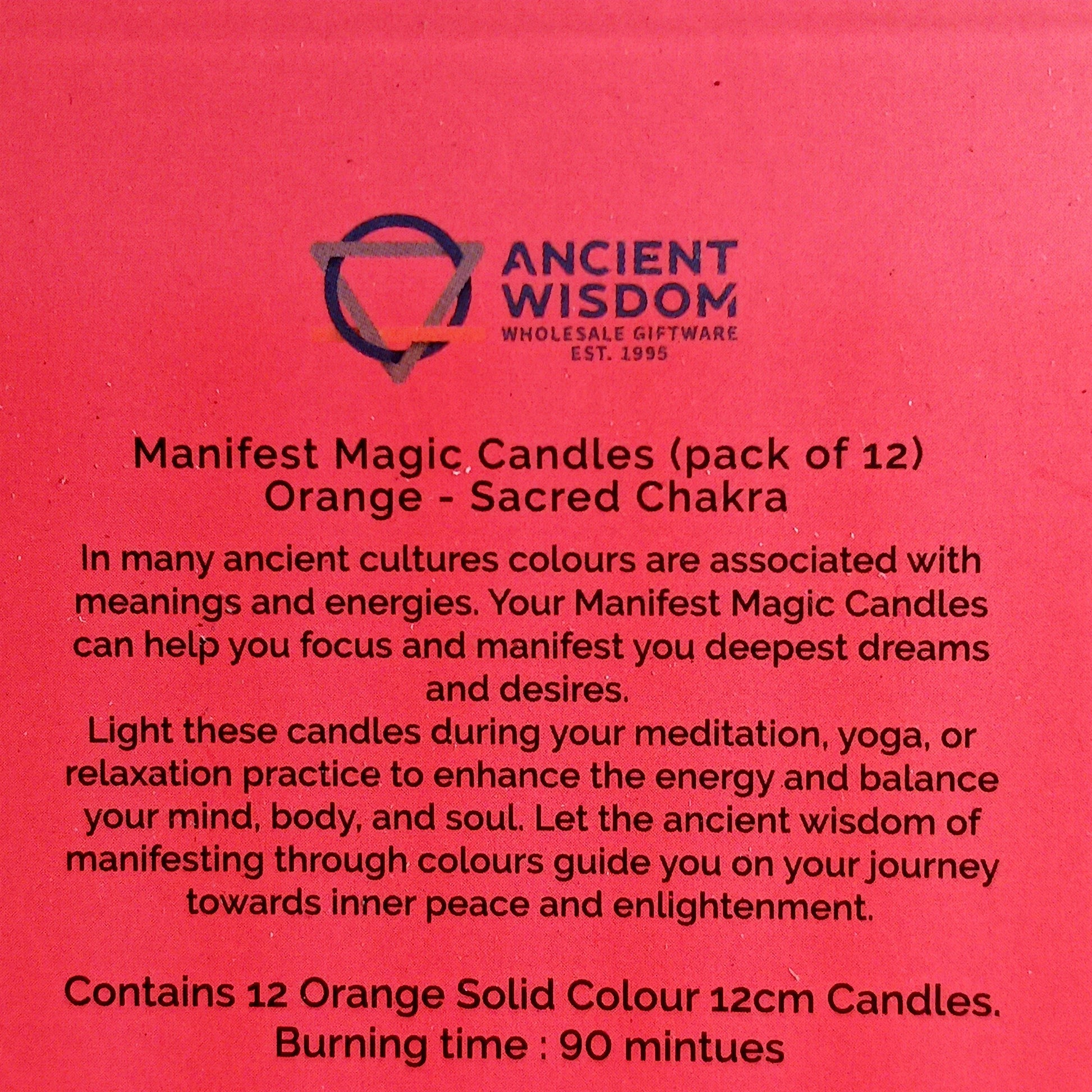 Ignite your desires and elevate your spiritual journey with the Sacred Chakra Manifest Magic Candle. Handcrafted with intention, this exquisite candle channels grounding energy to anchor you in the physical realm. Ideal for meditation, manifestation, or sacred rituals, its soothing flame fosters stability, security, and inner strength.
