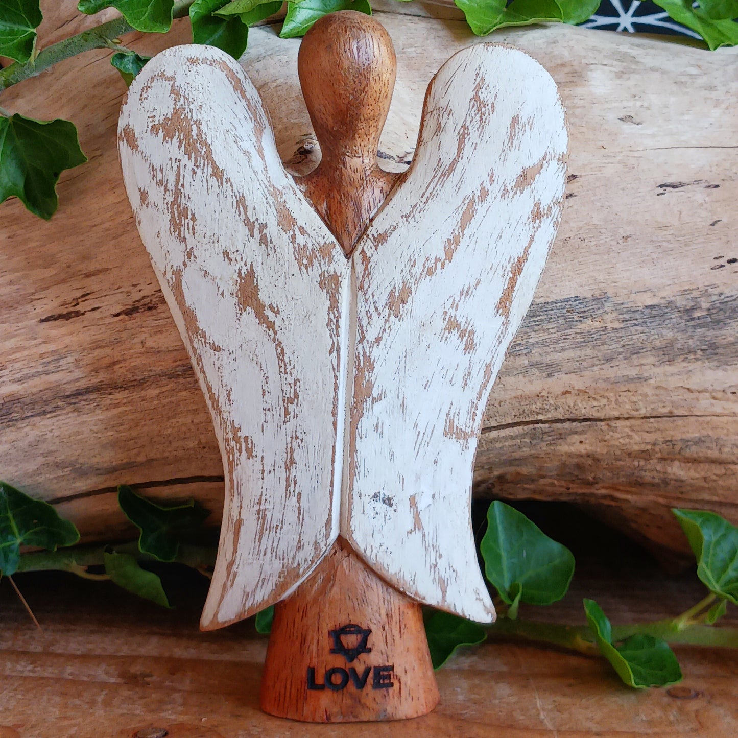 Share love, care, and cultural beauty with a hand-carved Hati-Hati Wooden Angel of Love. Ethically crafted in the mountain villages of Indonesia, each angel is made from sustainable Suar wood – a tropical hardwood known for its durability and beautiful grain.