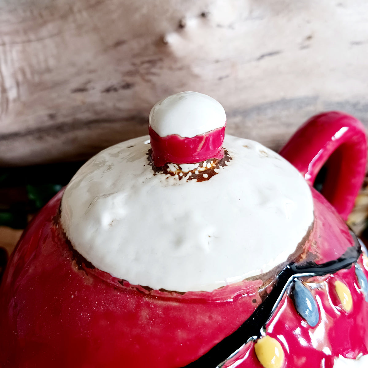 Add a touch of charm and character to your festive display with the Village Pottery Xmas Teapot House Tealight. Combining the familiar shape of a traditional teapot with the appearance of a miniature Christmas house, this unusual decorative tealight holder makes a delightful addition to your seasonal décor.