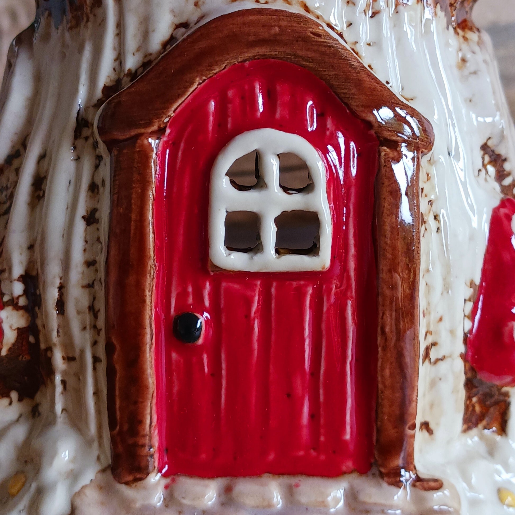 Bring a touch of woodland magic to your home with this new beautiful Red Mushroom House Tealight Holder from Village Pottery. Each piece is handcrafted and hand-finished, ensuring no two are ever the same.